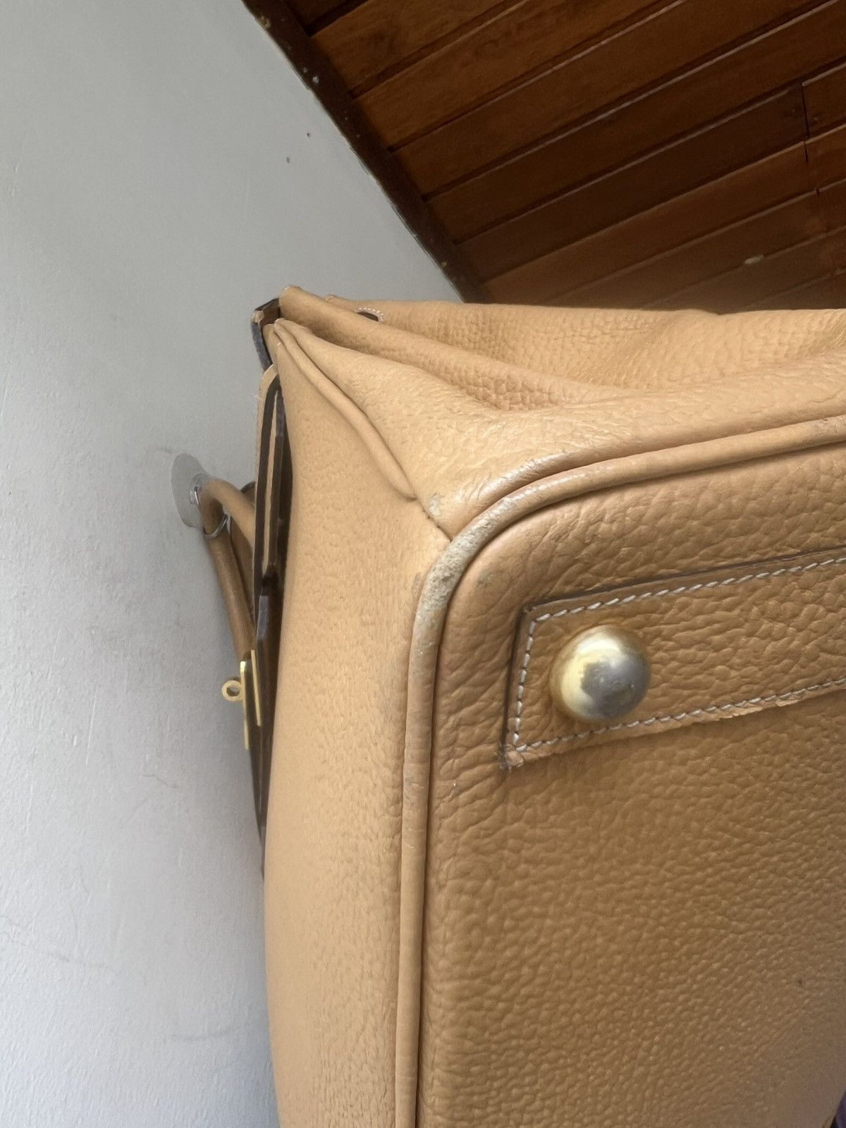 Leather Vintage Yurie Nitani Birkin Bag Size ONE SIZE - 24 Thumbnail