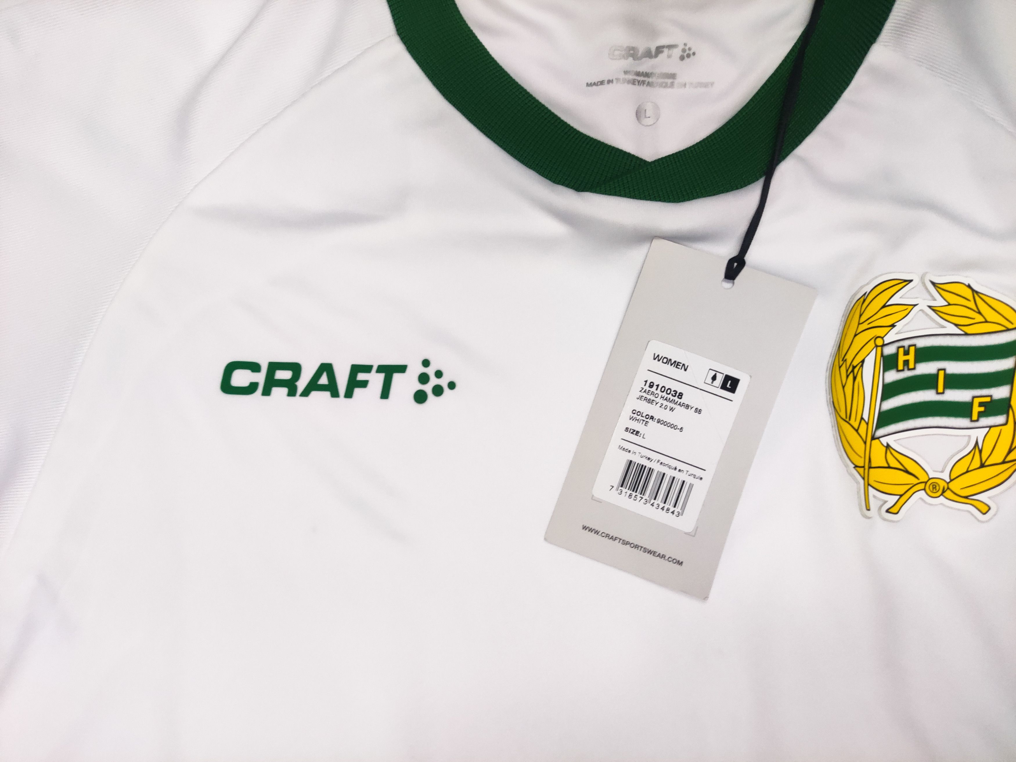 Other BNWT Hammarby IF 2020 Away Shirt Women's L Size US L / EU 52-54 / 3 - 4 Thumbnail