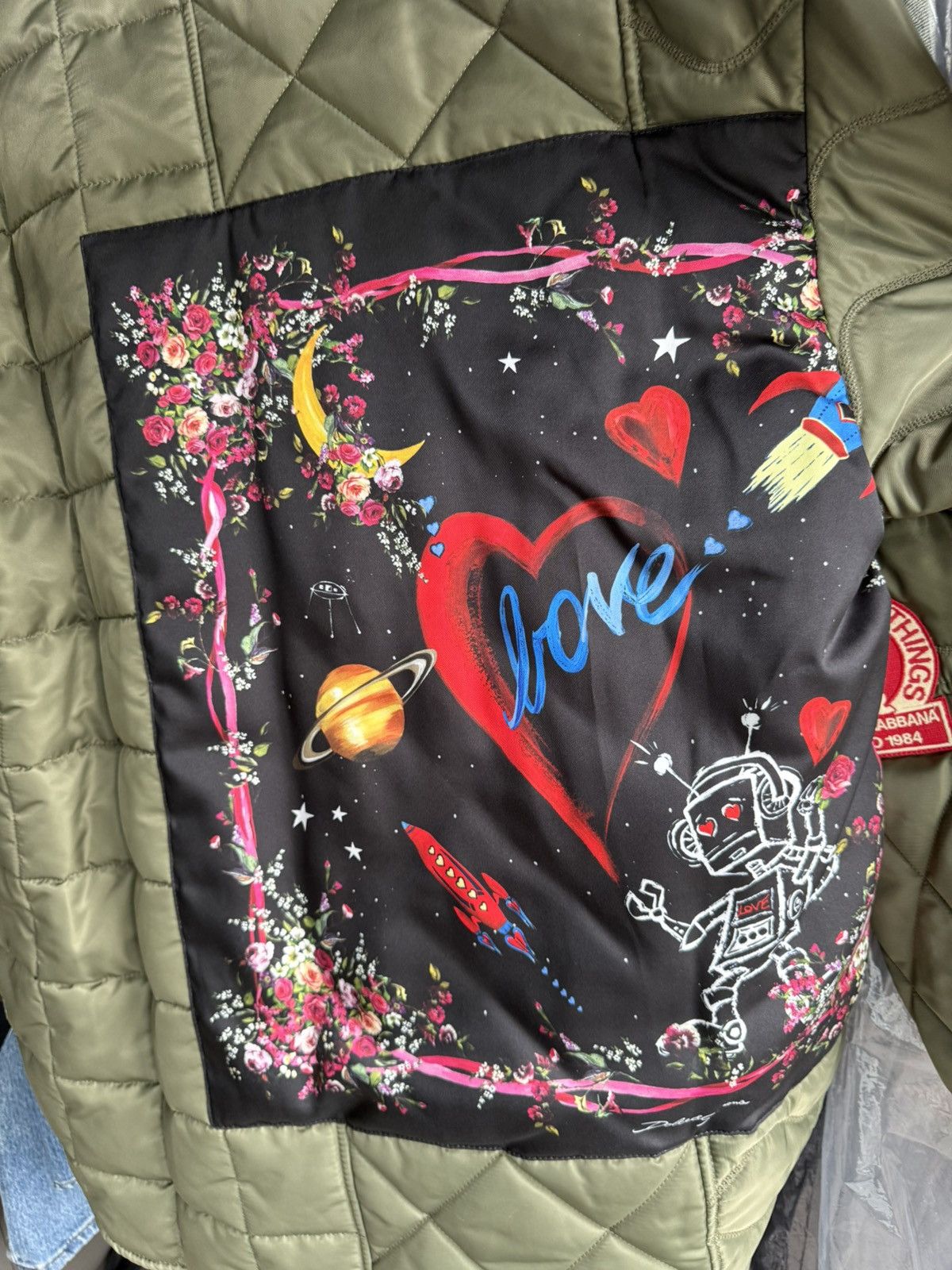 Dolce & Gabbana $2.3k Dolce & Gabbana D&G padded logo embroidered jacket M Size US M / EU 48-50 / 2 - 18 Thumbnail