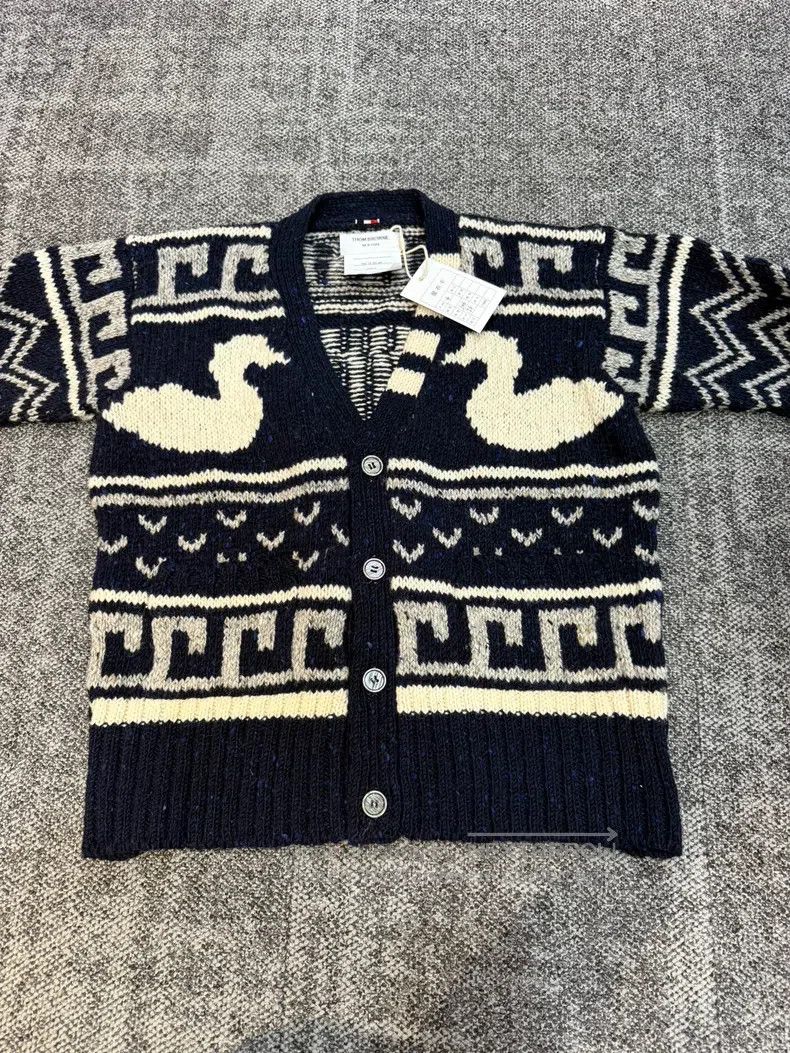 Thom Browne Thom Browne Pullover Sweater Size US XL / EU 56 / 4 - 3 Thumbnail