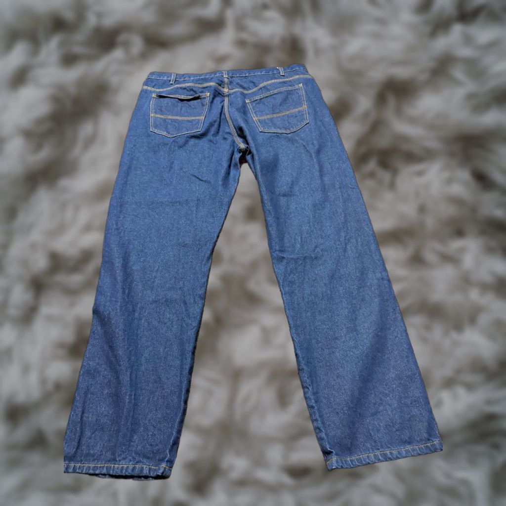 Vintage Rivet Jeans Men 40 Blue Denim 40X32 Lot Of 2 EUC Bootcut Straight 5-Pocket Regular 32 In Inseam Seasonal Spring Summer Fall Winter Mens Jeans 40x32 Size US 40 / EU 56 - 1 Thumbnail
