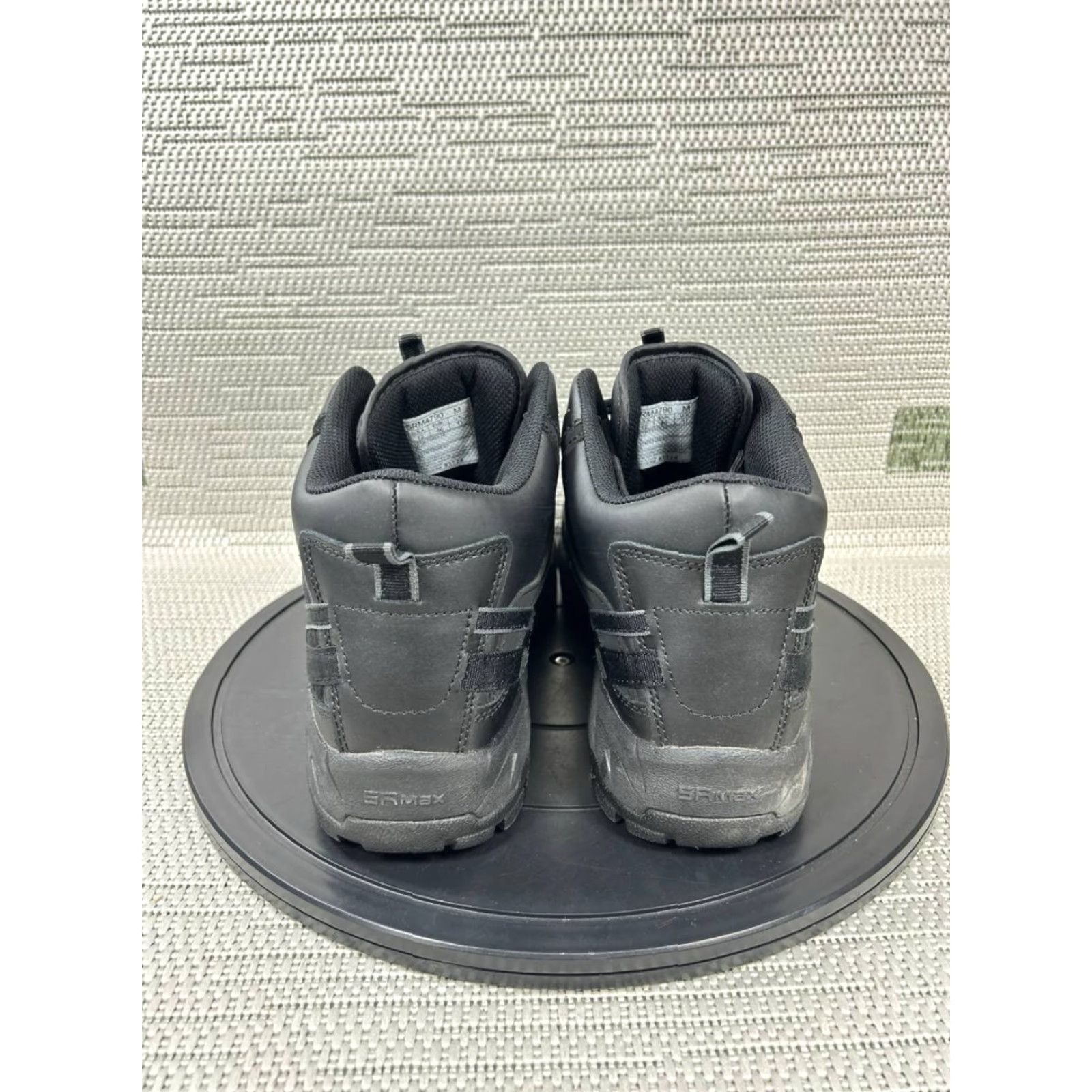 Vintage SR Max Boone Composite Toe Boot Mens Size 12 M Black Leather Slip Resistant Work Shoes Size US 12 / EU 45 - 6 Thumbnail