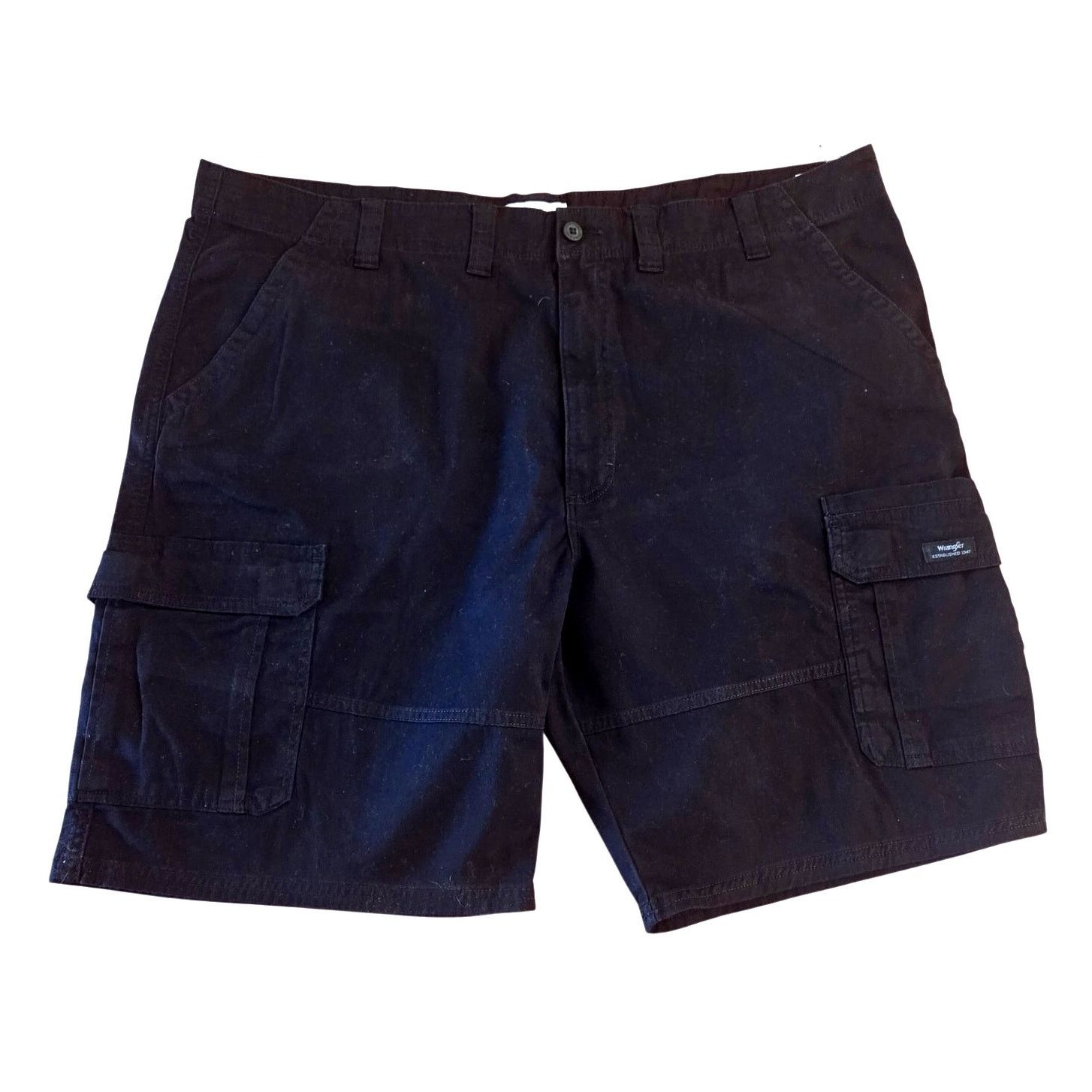 Wrangler Wrangler Black Cargo Shorts - Relaxed Fit Size 46 Size US 44 / EU 60 - 1 Thumbnail