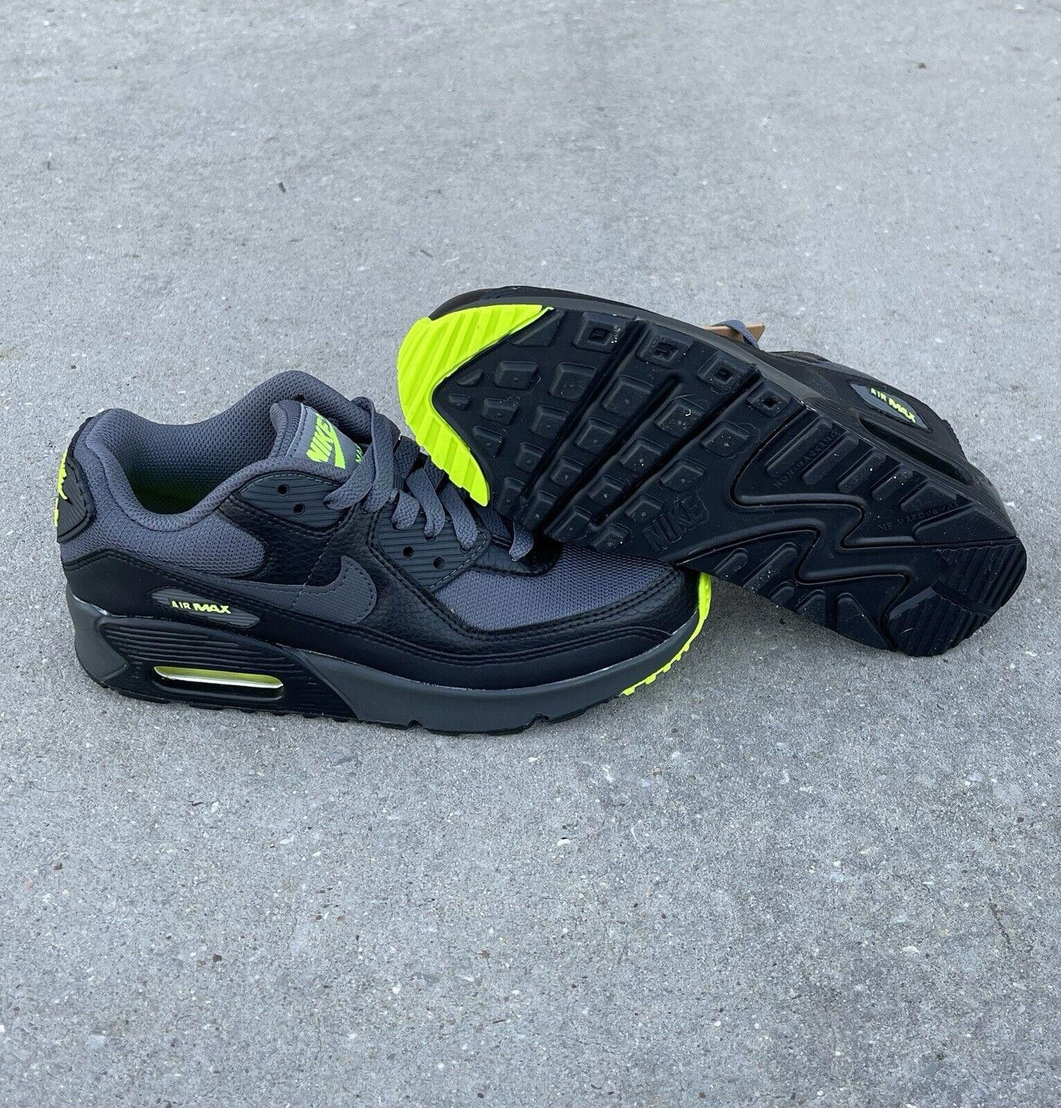 Nike Nike Air Max 90 Next Nature 'Black Volt Dark Grey' Sz 4 Size US 9 / EU 42 - 6 Thumbnail