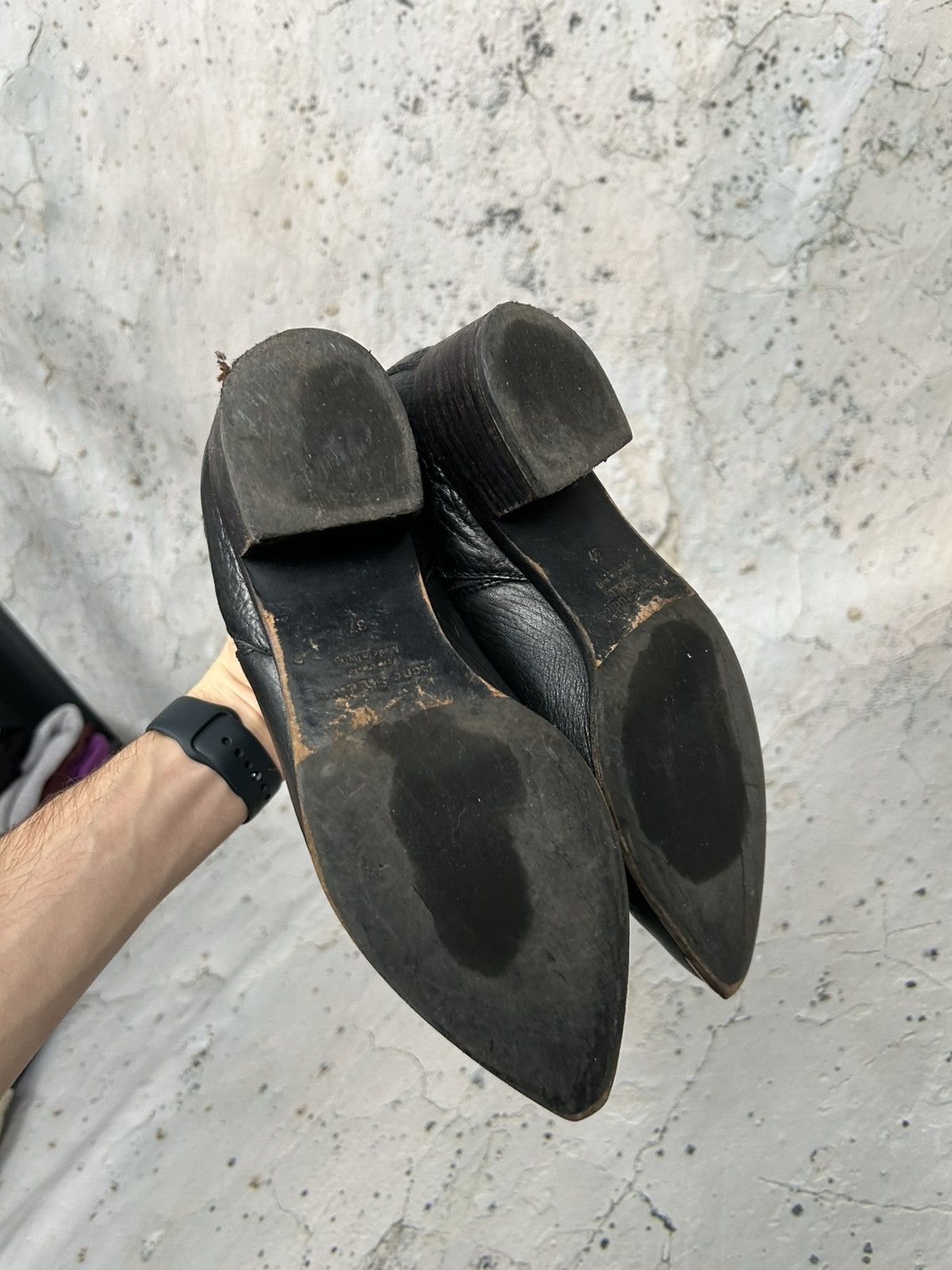 Acne Studios Acne Studios Vero Cuoio Leather Shoes Heels Avant Garde Size US 6 / IT 36 - 10 Thumbnail
