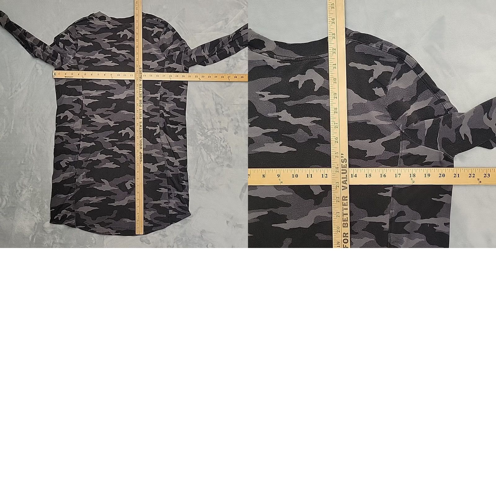 Athleta Athleta Sweatshirt Dress Women XL Gray Camouflage All Seasons Fleece Pullover Casual Athleisure Stretch Performance Size XL / US 12-14 / IT 48-50 - 8 Thumbnail