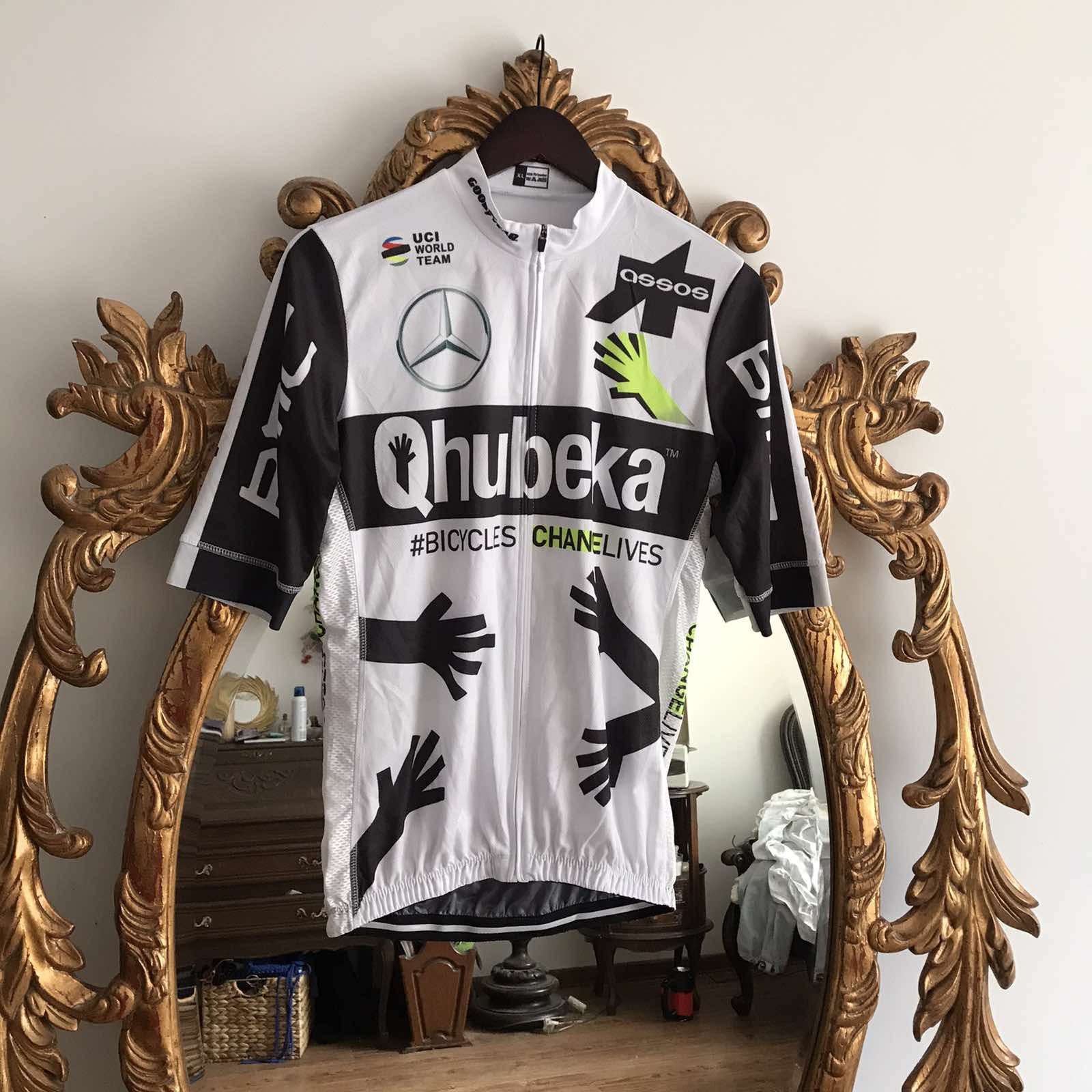 Other ASSOS MENS CYCLING JERSEY Team Qhubeka SZ XL Size US XL / EU 56 / 4 - 1 Thumbnail