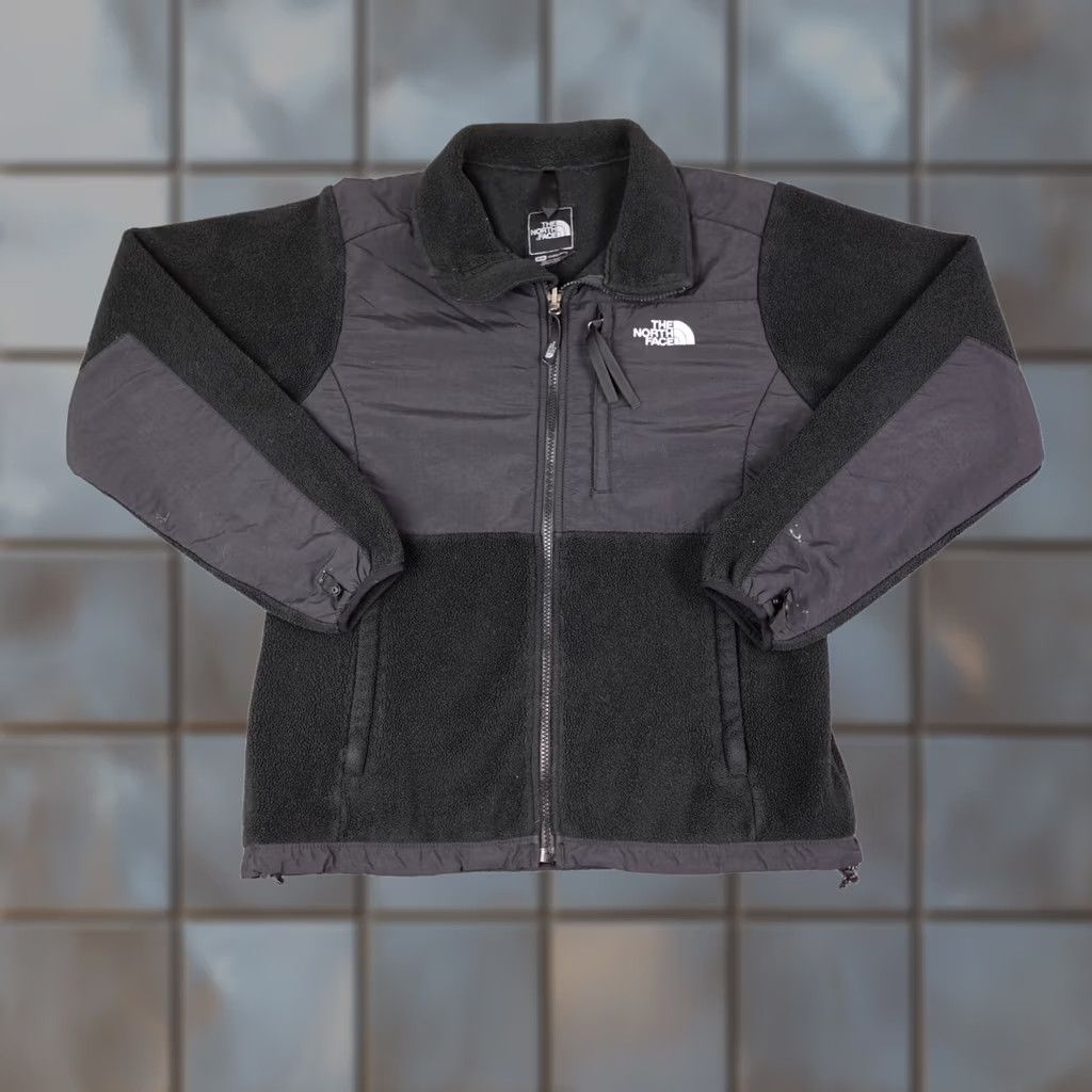 The North Face The North Face Denali Jacket Womens Black Fleece Full Zip Polartec Denali Logo Mid-Length Jacket Womens M Black Size M / US 6-8 / IT 42-44 - 1 Thumbnail