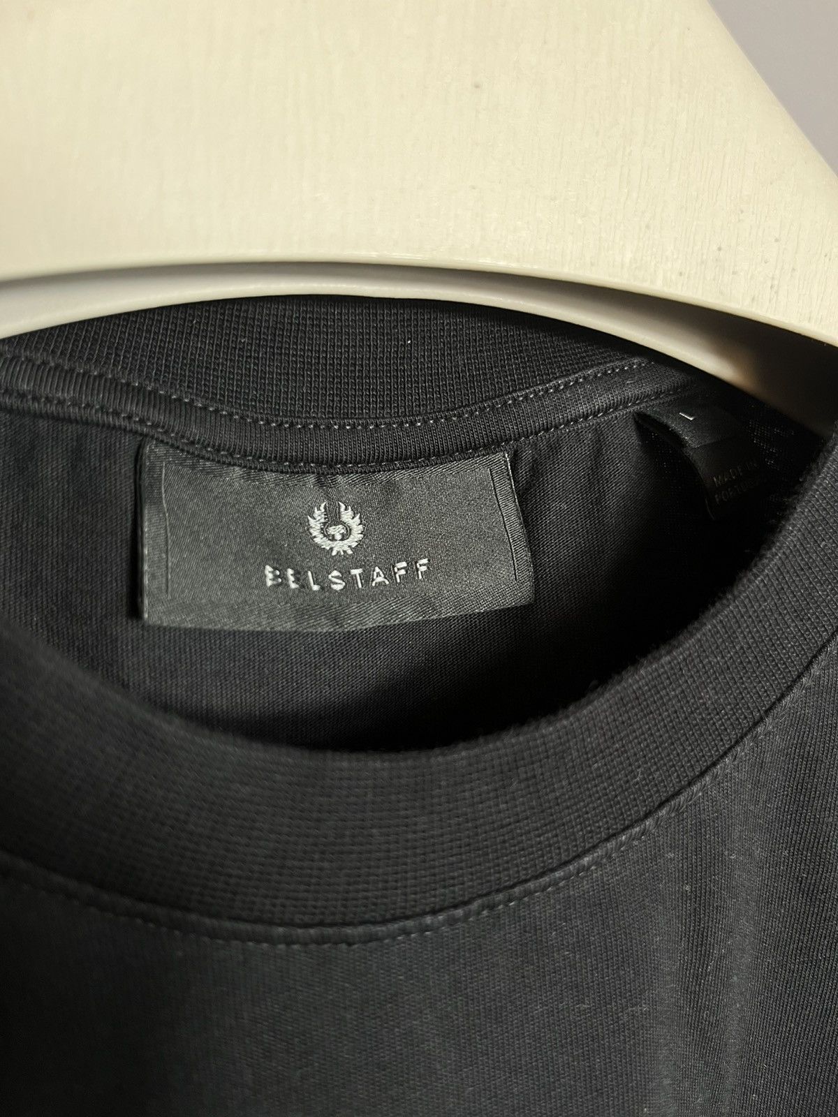 Belstaff Belstaff mens t-shirt black cotton print short sleeve Size US L / EU 52-54 / 3 - 3 Thumbnail