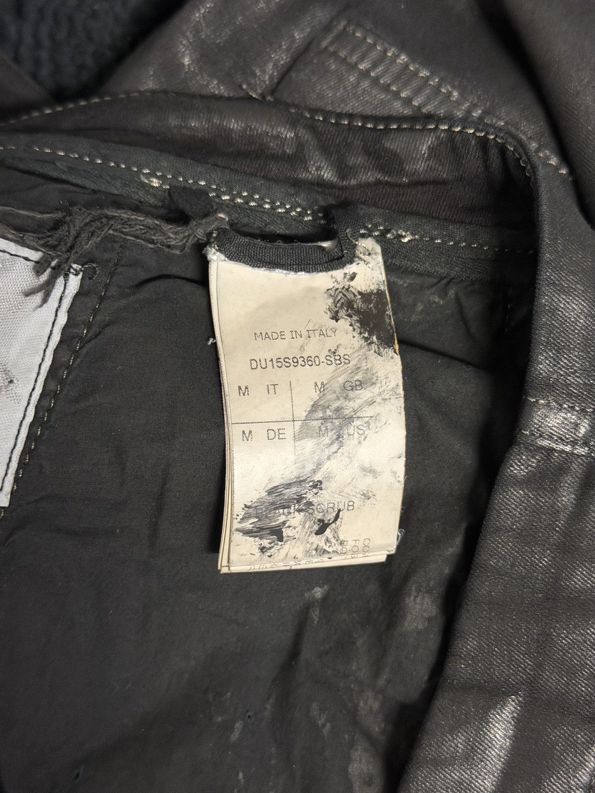 Rick Owens 2015 Waxed Aircut Size US 34 / EU 50 - 7 Thumbnail