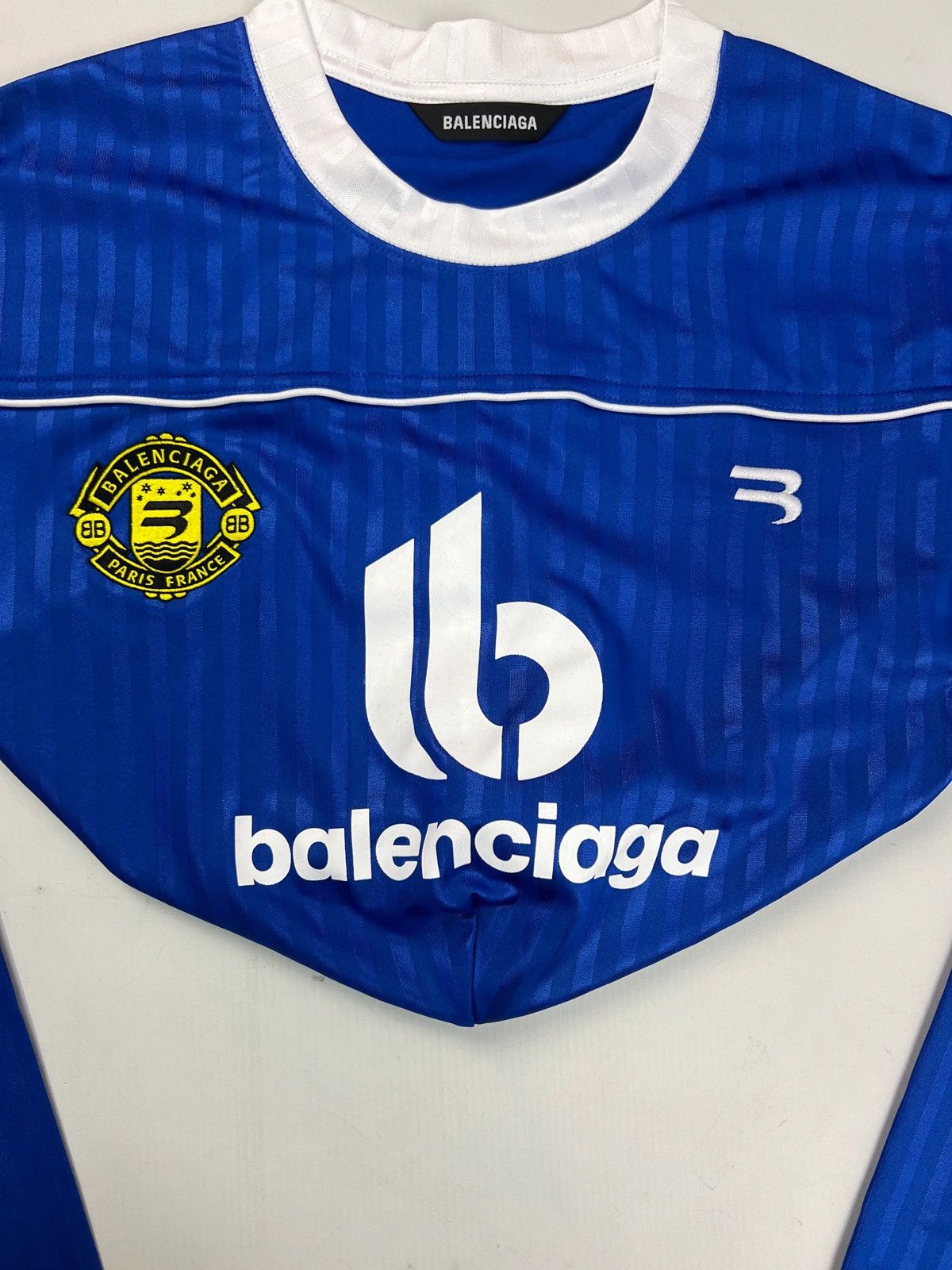 BALENCIAGA SS22 RUNWAY SOCCER HOOD SCARF SZ:M