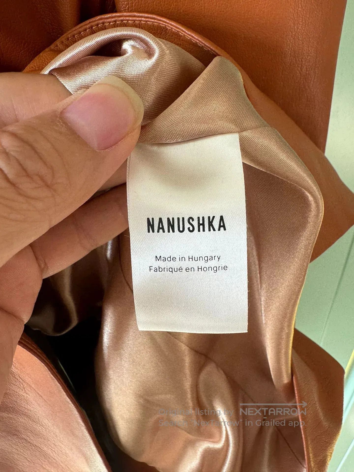 Nanushka Nanushka Brown Coat Size S. Size S / US 4 / IT 40 - 4 Thumbnail