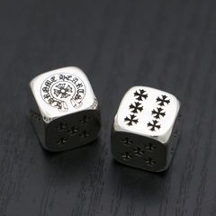 Chrome Hearts Sterling Silver Logo Dice QZH0N42OVB000