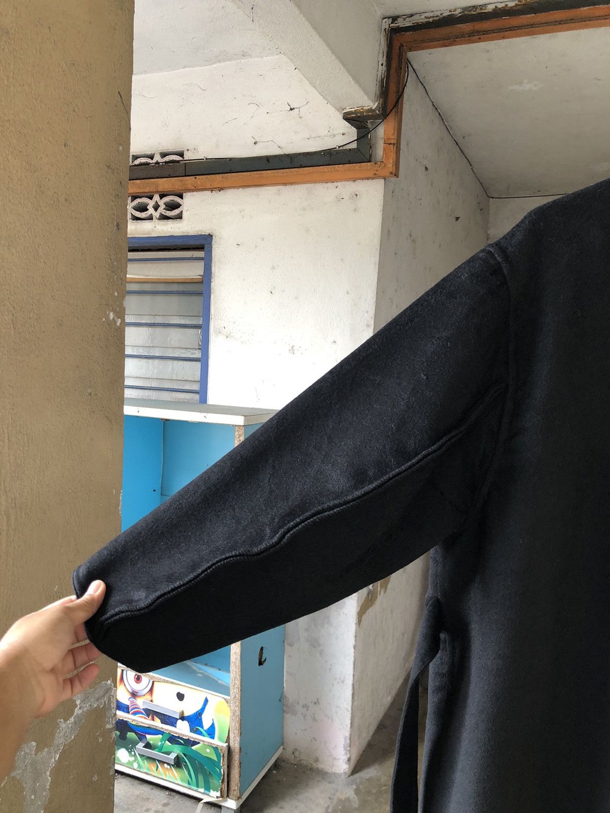 Theory Yohji Yamamoto Style Theory x Uniqlo Wool Long Coat Baggy Size S / US 4 / IT 40 - 10 Thumbnail