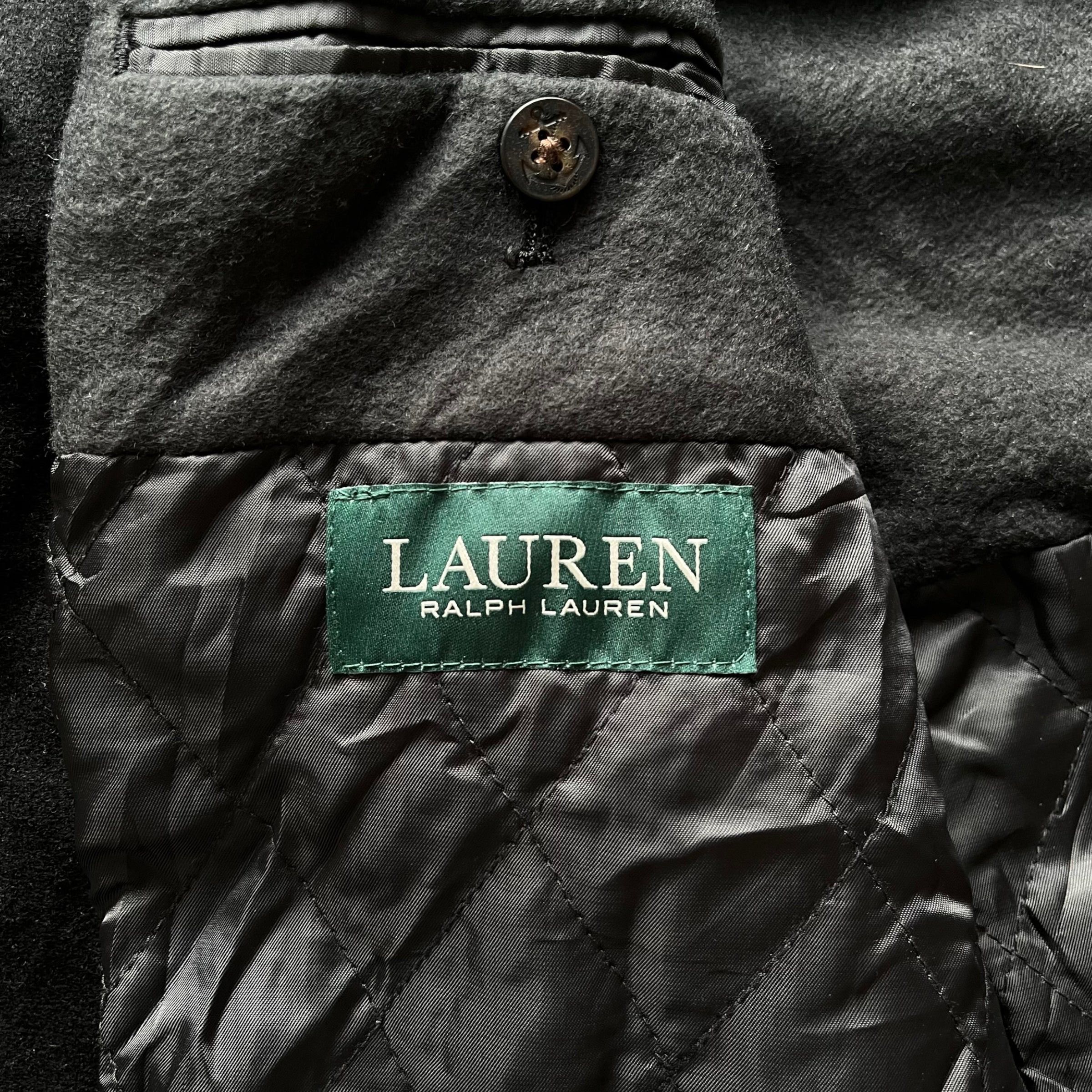 Ralph Lauren Vintage 90s Men's Ralph Lauren Double Breasted Wool Jacket Size US L / EU 52-54 / 3 - 2 Thumbnail