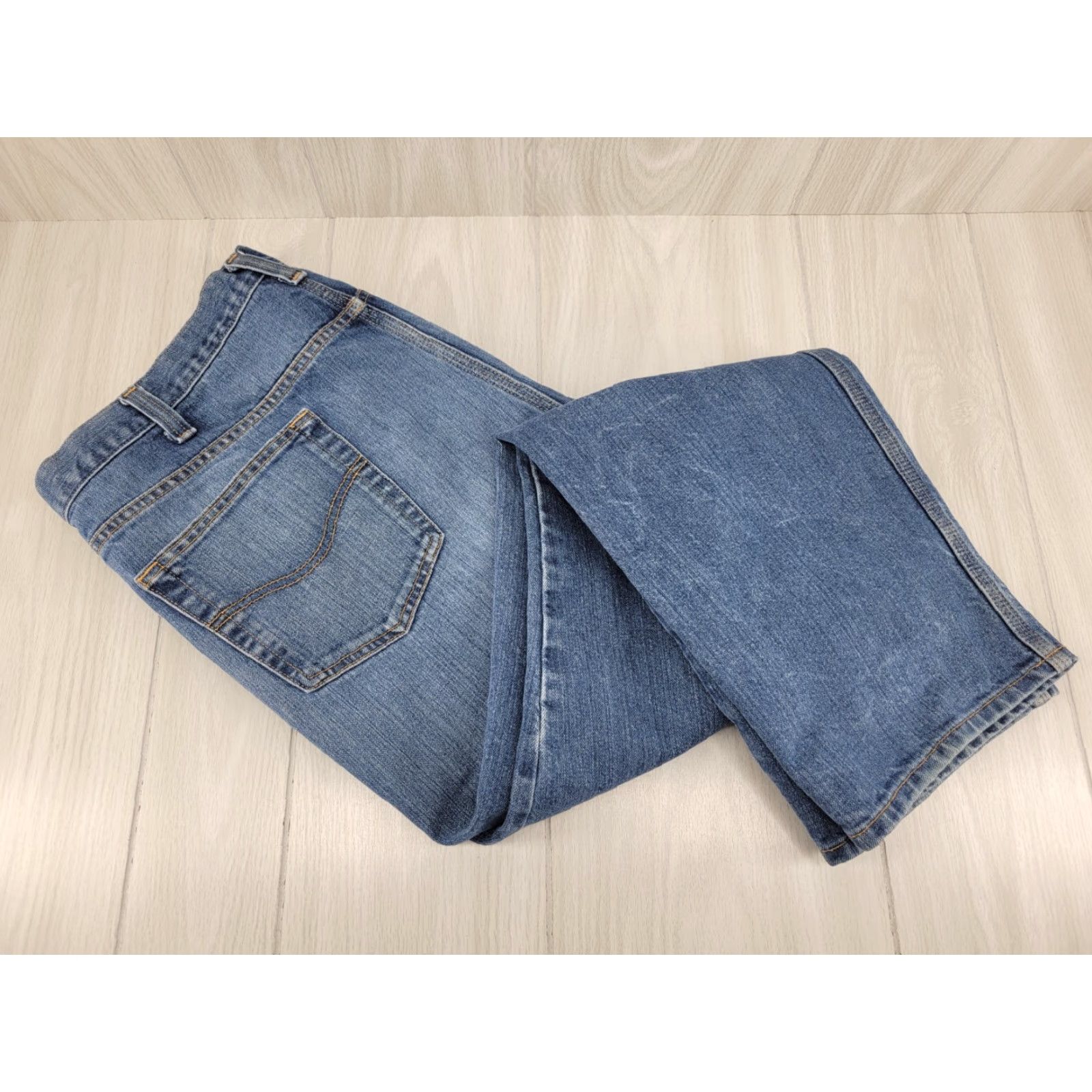 Carhartt VINTAGE Carhartt Jeans Men’s Regular 42x32 Blue Denim 5-Pocket Straight Belt Loops 101496 420 Distressed No Size US 42 / EU 58 - 4 Thumbnail