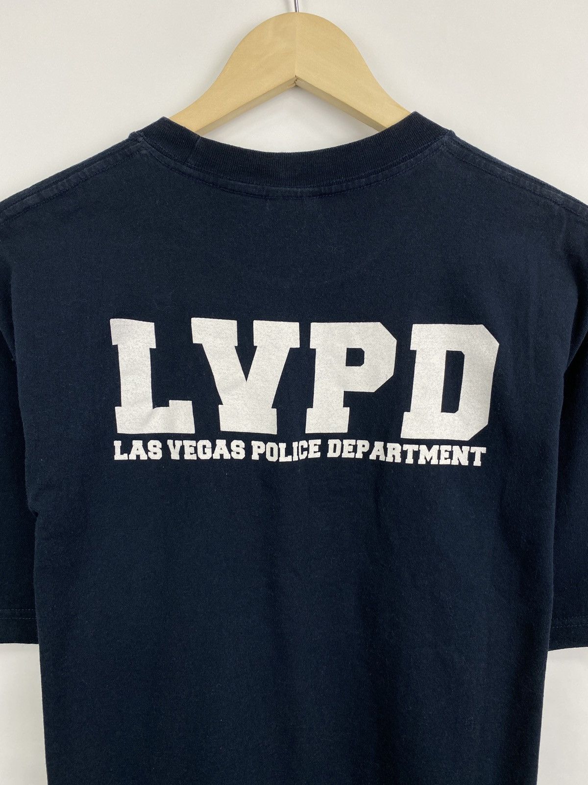 Hanes 🇺🇸 Vintage 90s Las Vegas Police Department Rare T-Shirt Size US XL / EU 56 / 4 - 7 Thumbnail