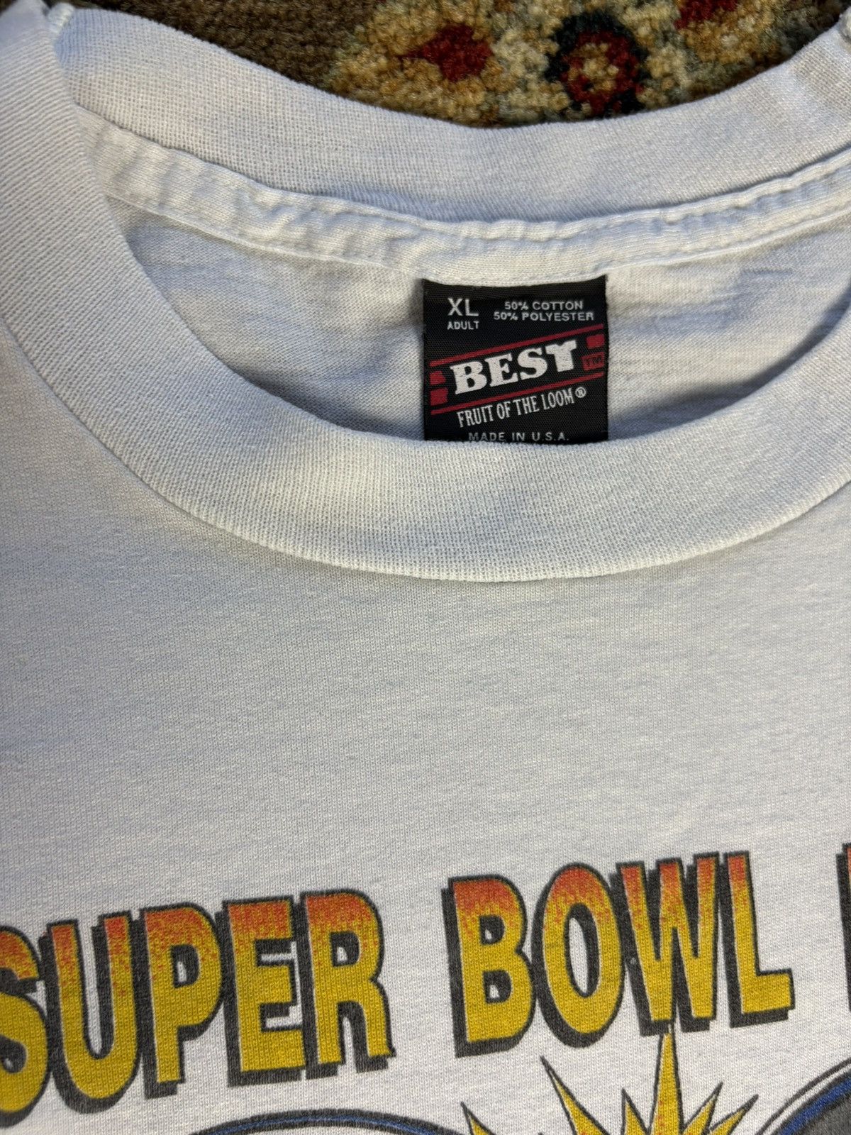 NFL × Vintage Vintage 1993 Bills VS Cowboys Tshirt Size US XL / EU 56 / 4 - 5 Thumbnail
