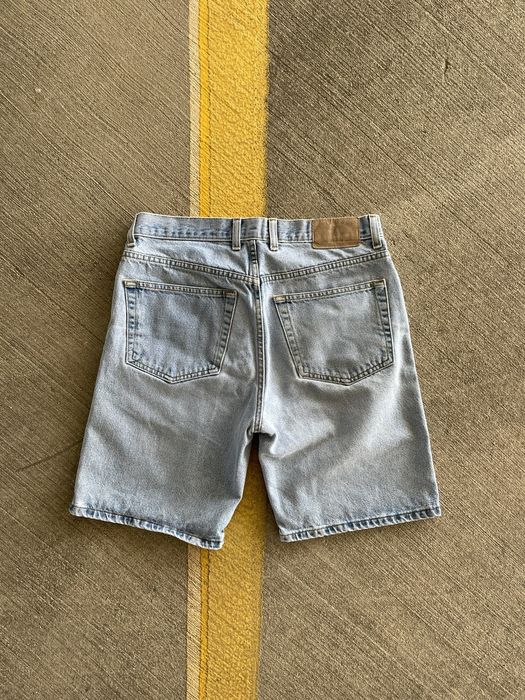 Vintage Vintage Jean Jorts Sun Faded Blue USA Shorts 32 Waist | Grailed