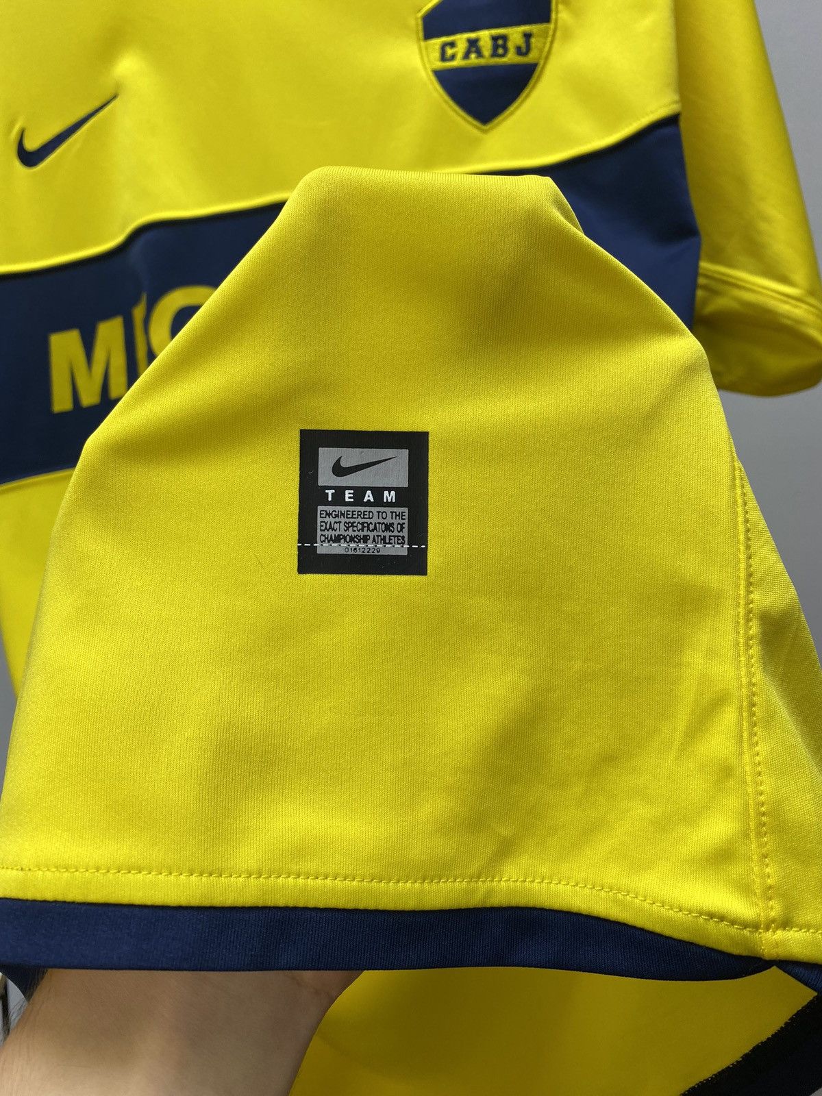 Japanese Brand Boca Juniors 2008 #10 Riquelme Argentina Nike Soccer Jersey Size US M / EU 48-50 / 2 - 6 Thumbnail