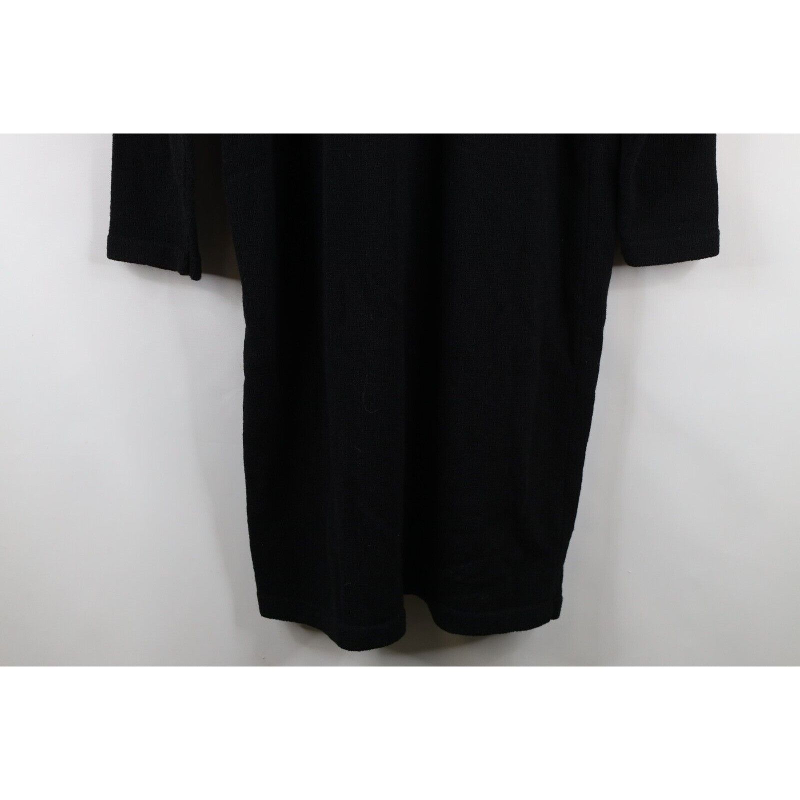 St. John × Vintage Vintage 90s St John Wool Blend Knit Clasp Leopard Dress Size M / US 6-8 / IT 42-44 - 15 Thumbnail