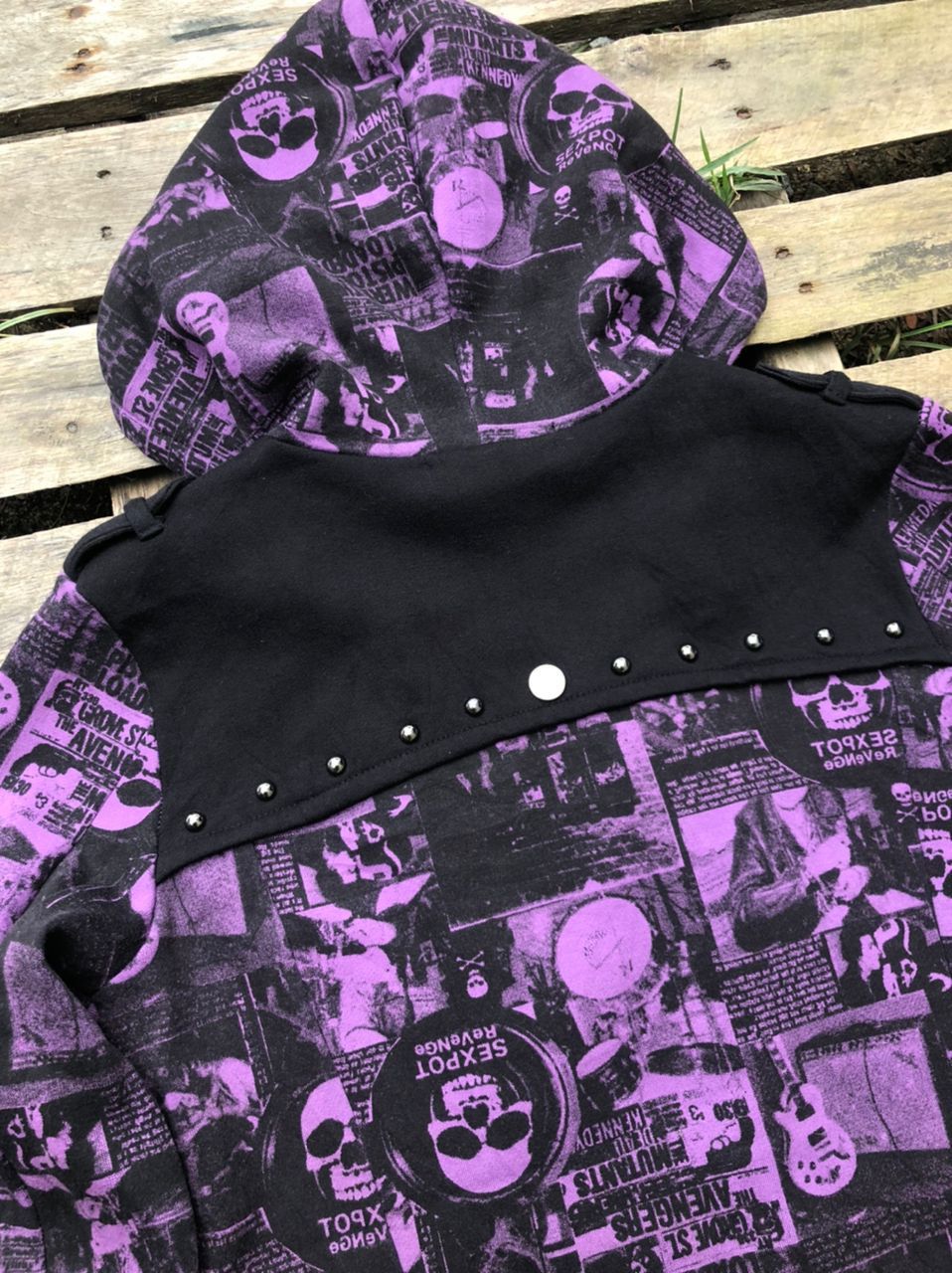 Japanese Brand × Seditionaries × Vintage Vintage Sex Pot Revenge Hoodie Seditionaries Punk Bondage Size US S / EU 44-46 / 1 - 8 Thumbnail