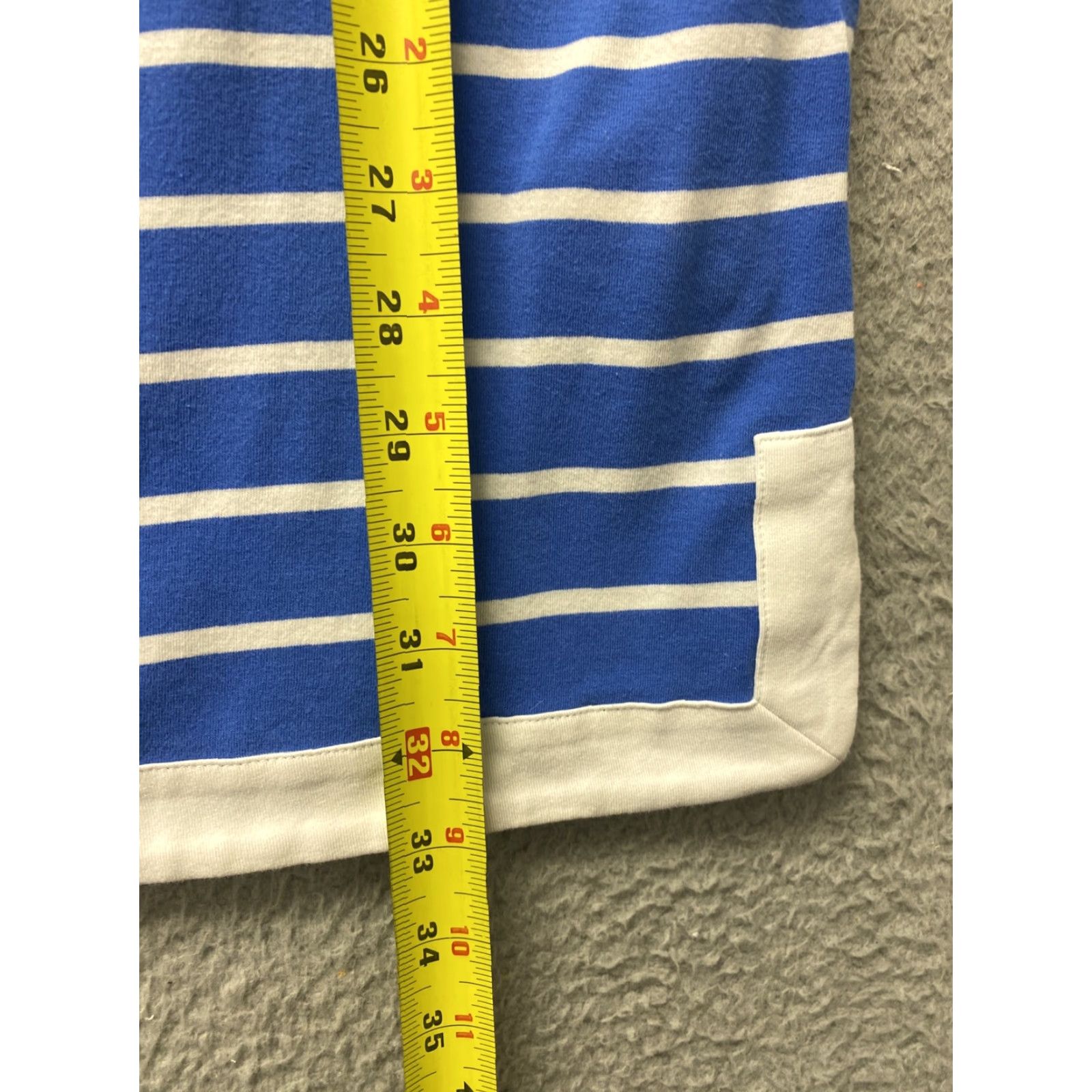 Nautica Nautica Dress Tank Dress Blue Stripe Sleeveless Mini Pullover S Women Short Dress 10436 Size S / US 4 / IT 40 - 6 Thumbnail