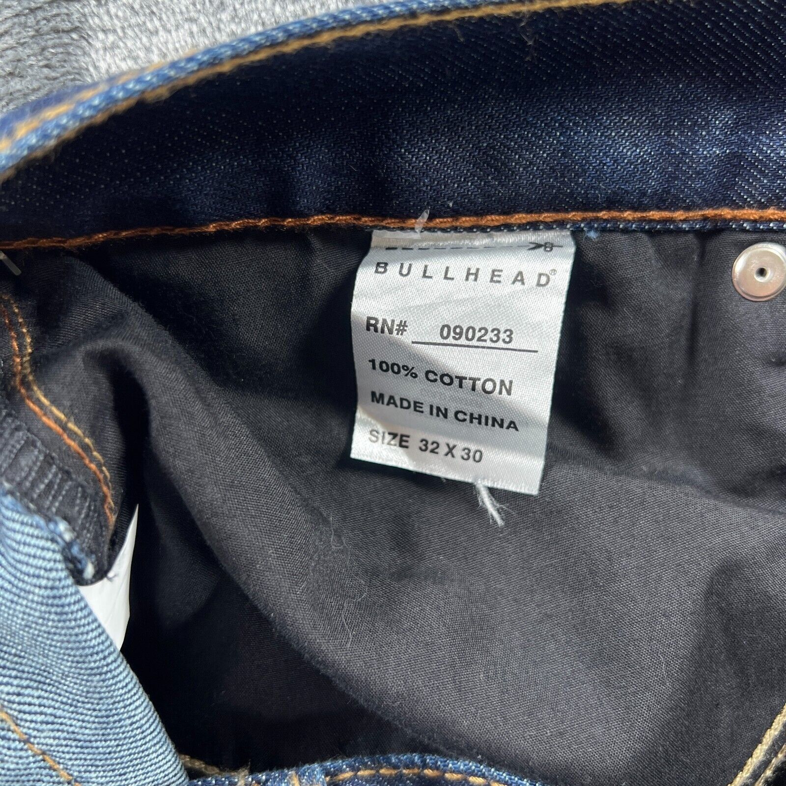 Bullhead Denim Co. Bullhead LA Denim Co Jeans Men 32x30 Navy Blue Gravels Slim Size US 32 / EU 48 - 12 Thumbnail