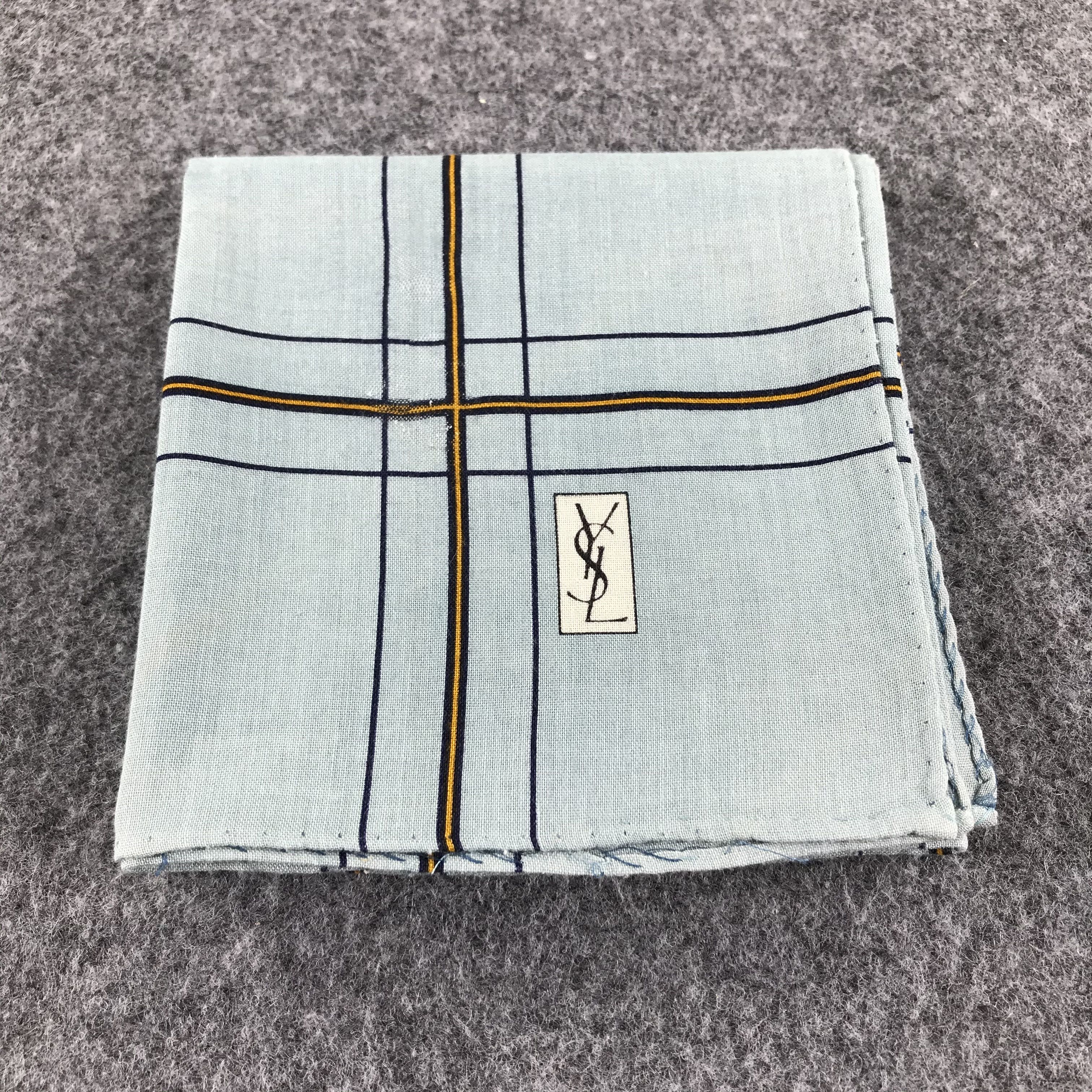 Yves Saint Laurent Vintage YSL Handkerchief Neckerchief Bandana H194 Size ONE SIZE - 7 Thumbnail