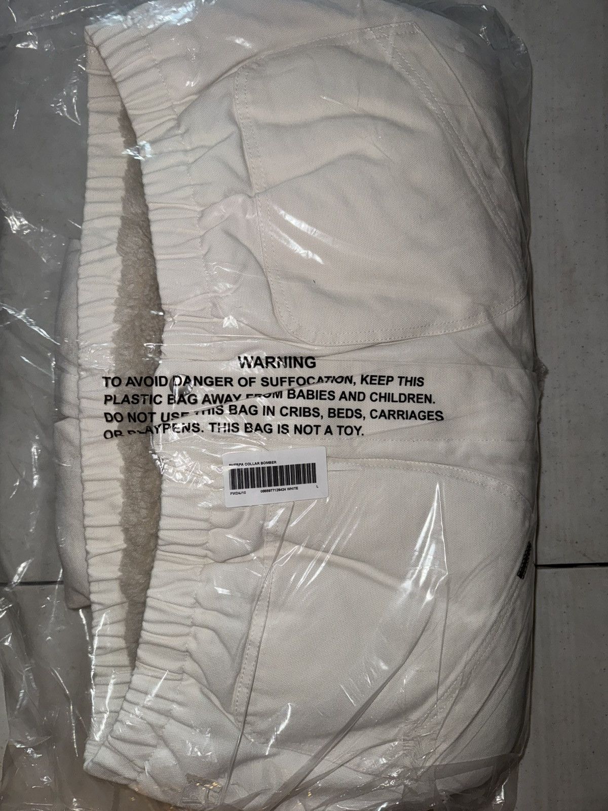 Supreme Supreme Faux Shearling Lined Bomber Jacket Size US L / EU 52-54 / 3 - 4 Thumbnail