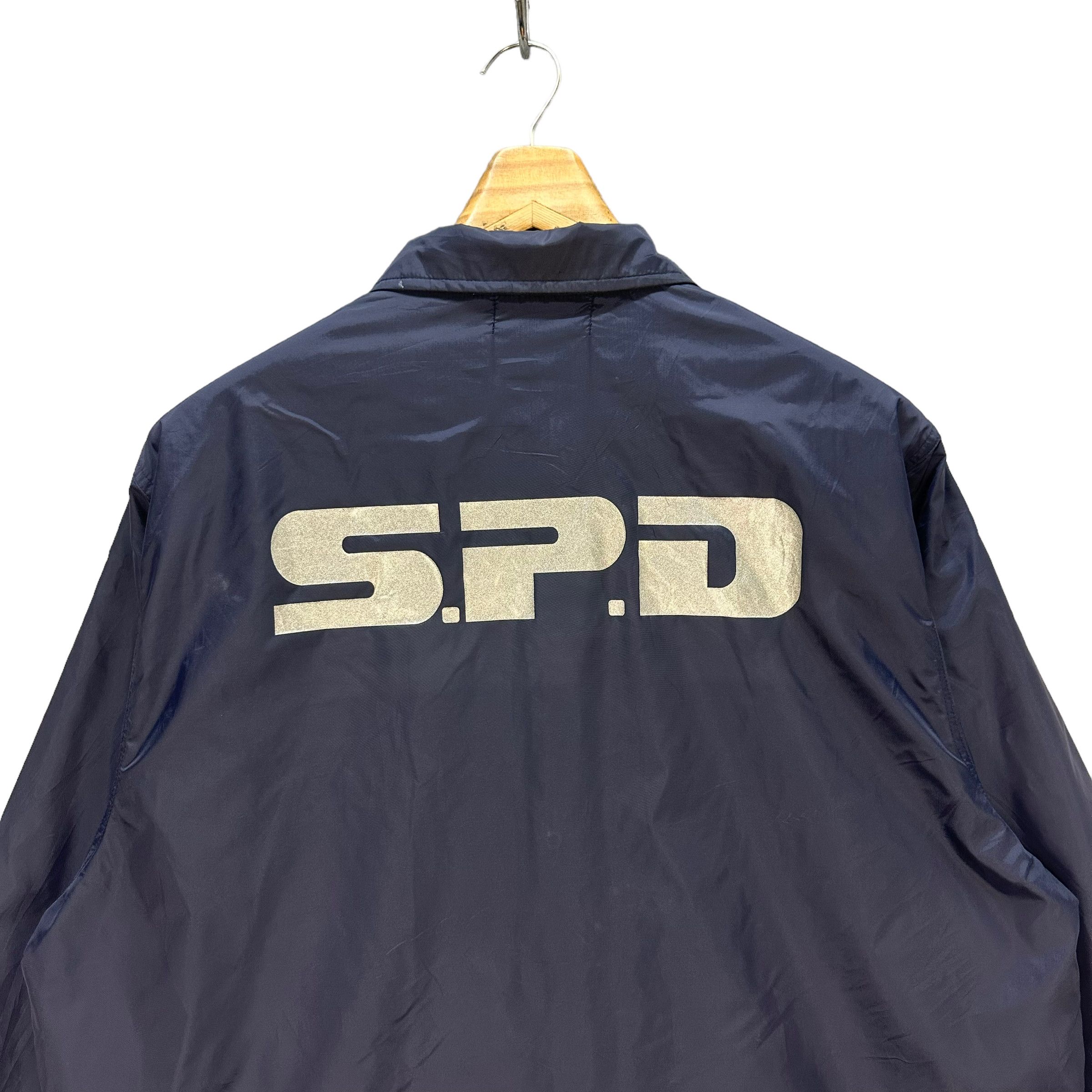 Vintage POLICE SPD BIG LOGO COACH JACKET #8314-003 Size US M / EU 48-50 / 2 - 2 Thumbnail