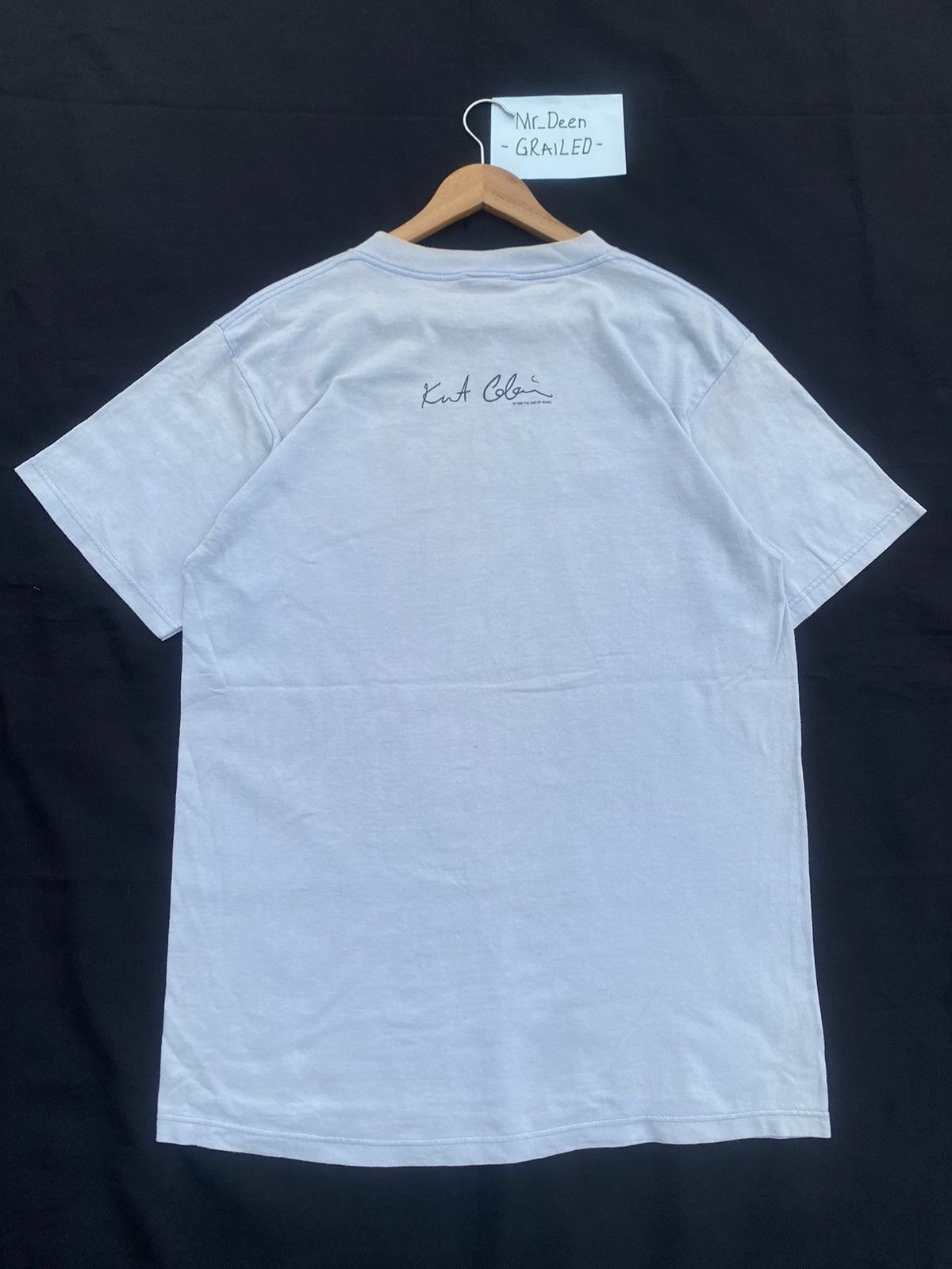 Band Tees Rare Vintage Kurt Cobain 1998 “The End of the Music” Tshirt Size US L / EU 52-54 / 3 - 22 Thumbnail