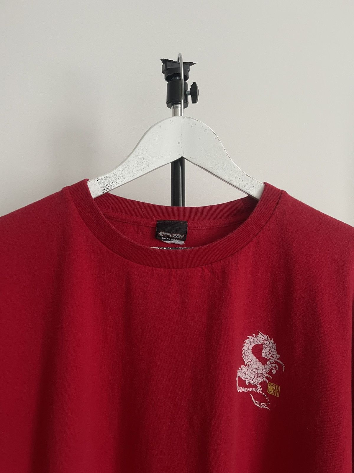 Stussy Vintage 90’s Stussy Japan Dragon Logo T-Shirt RARE Size US XL / EU 56 / 4 - 4 Thumbnail
