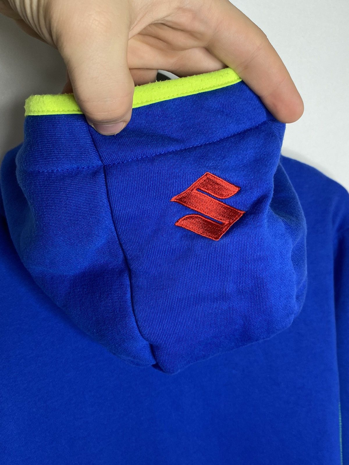 Vintage 🏎️Vintage Suzuki Motorcycle F1 Racing Team Full Zip Hoodie🏎️ Size US XS / EU 42 / 0 - 14 Thumbnail