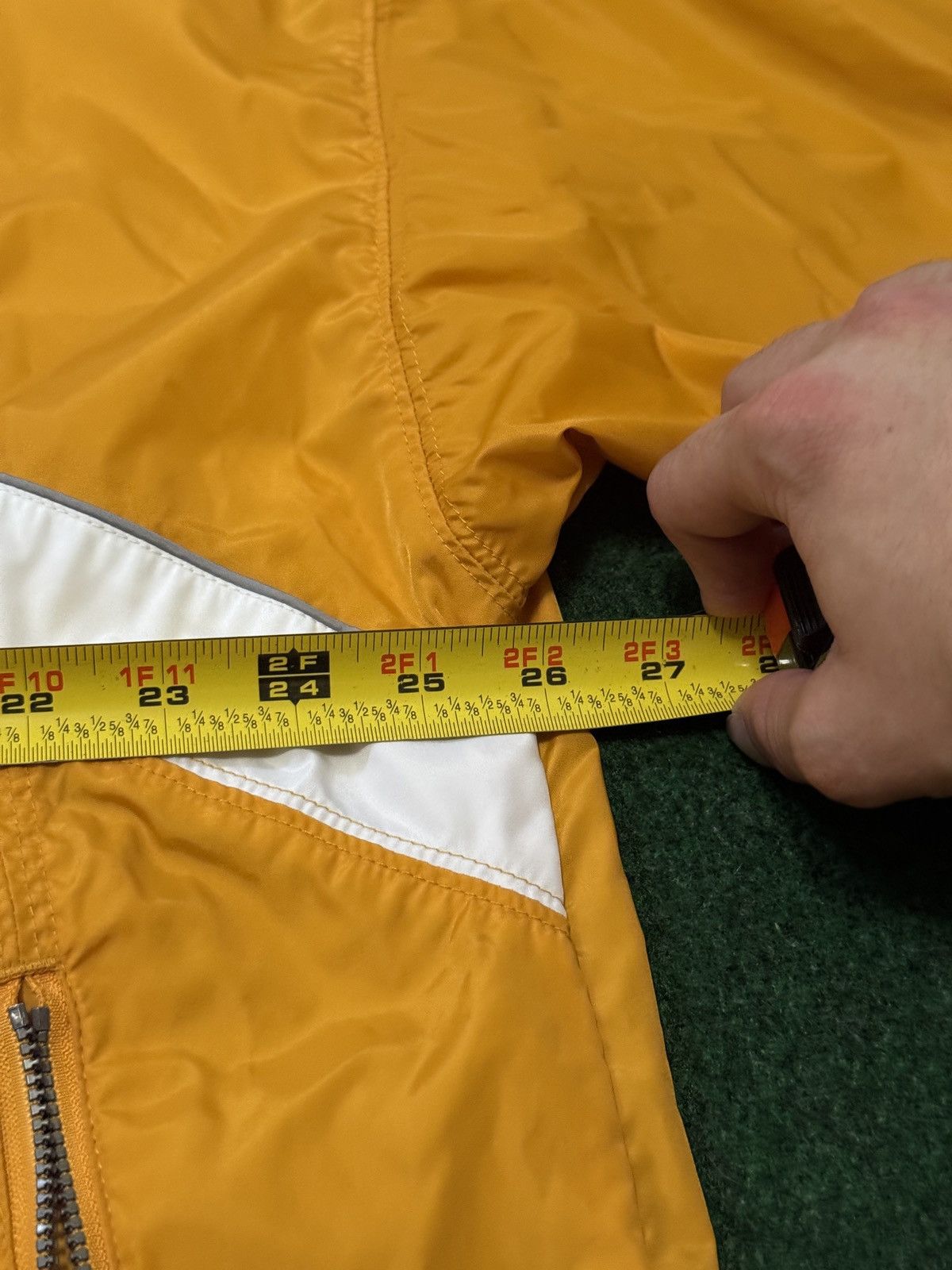 NCAA Notre Dame Fighting Irish Zip Yellow Windbreaker Jacket Size US L / EU 52-54 / 3 - 6 Thumbnail