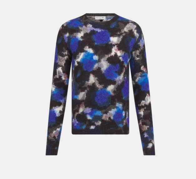 Dior o1w1db11124 Wool Knit Sweater in Multicolor Size XS / US 0-2 / IT 36-38 - 1 Thumbnail