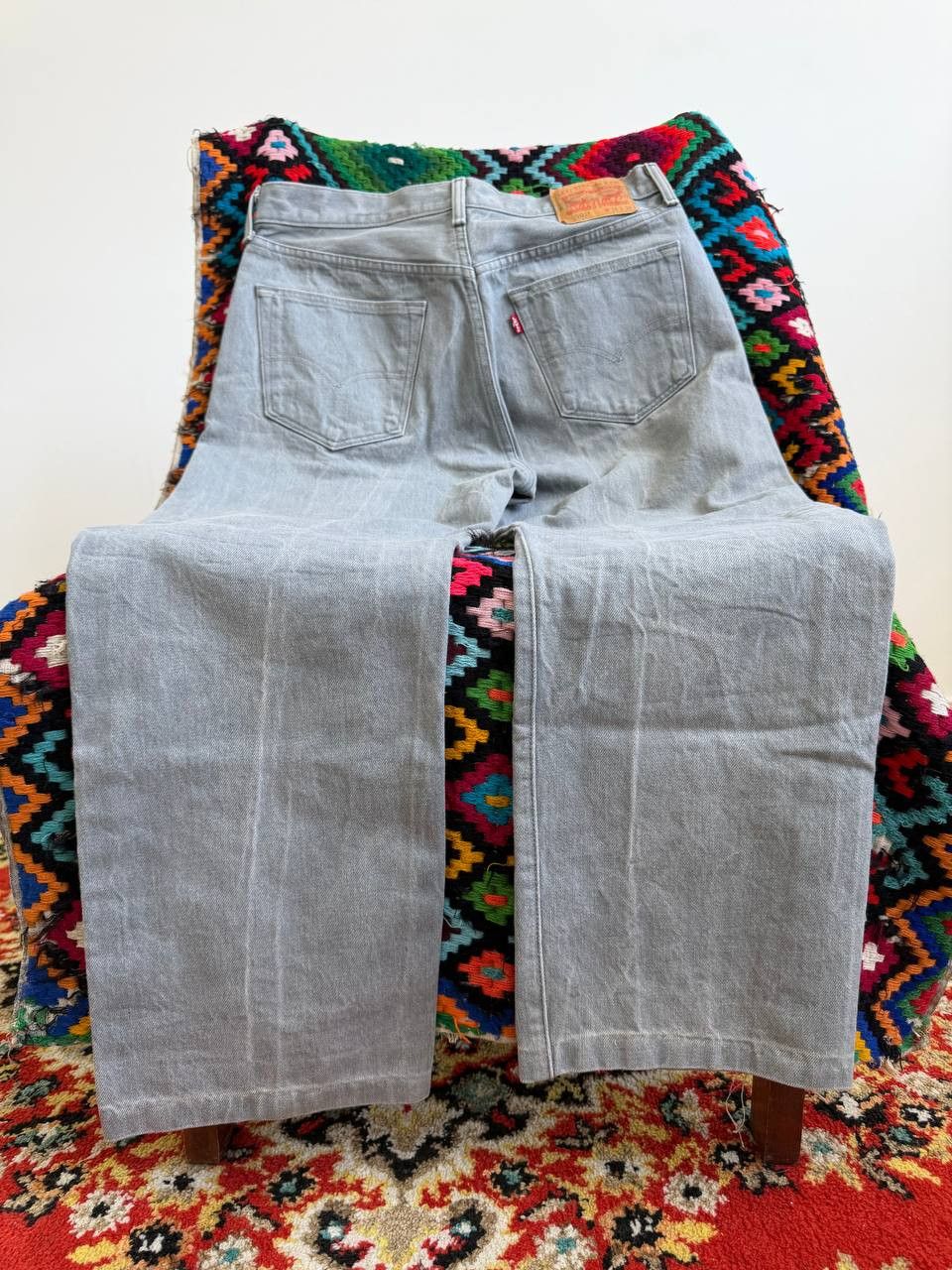Hysteric Glamour Vintage Hysteric Glamour Style Baggy Washed Jeans Y2K Size US 34 / EU 50 - 1 Thumbnail