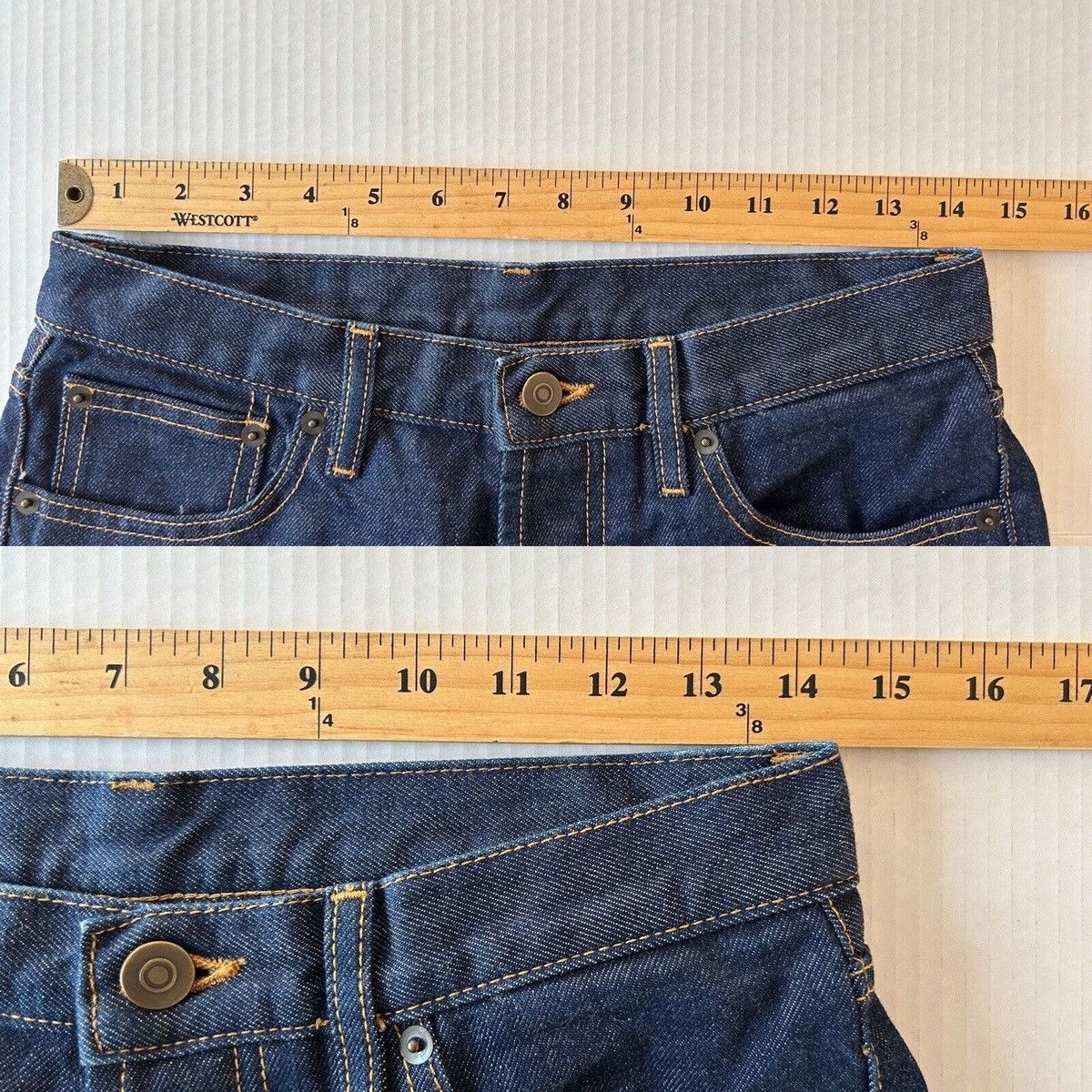 Maison Margiela Maison Margiela Women’s Straight Leg Jeans Dark Wash 28 Size 28" / US 6 / IT 42 - 2 Thumbnail