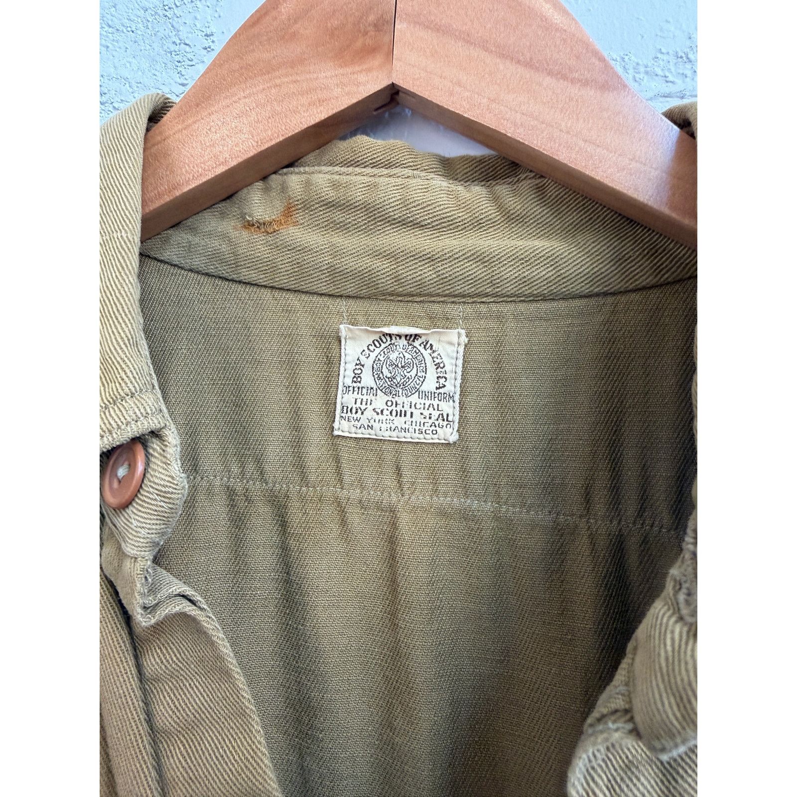 Vintage Vintage Boy Scouts of America 40's WWII War Service Jacket Size US L / EU 52-54 / 3 - 5 Thumbnail