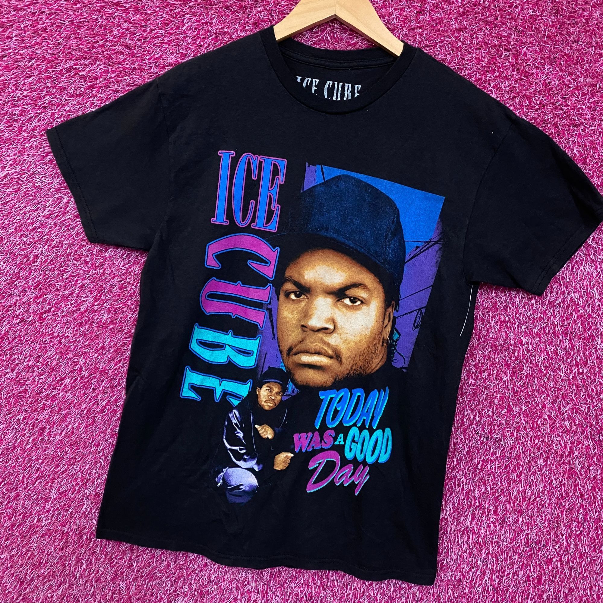 Rap Tees Ice Cube Today Was A Good Day Hip Hop Graphic T-Shirt Small Size US S / EU 44-46 / 1 - 3 Thumbnail