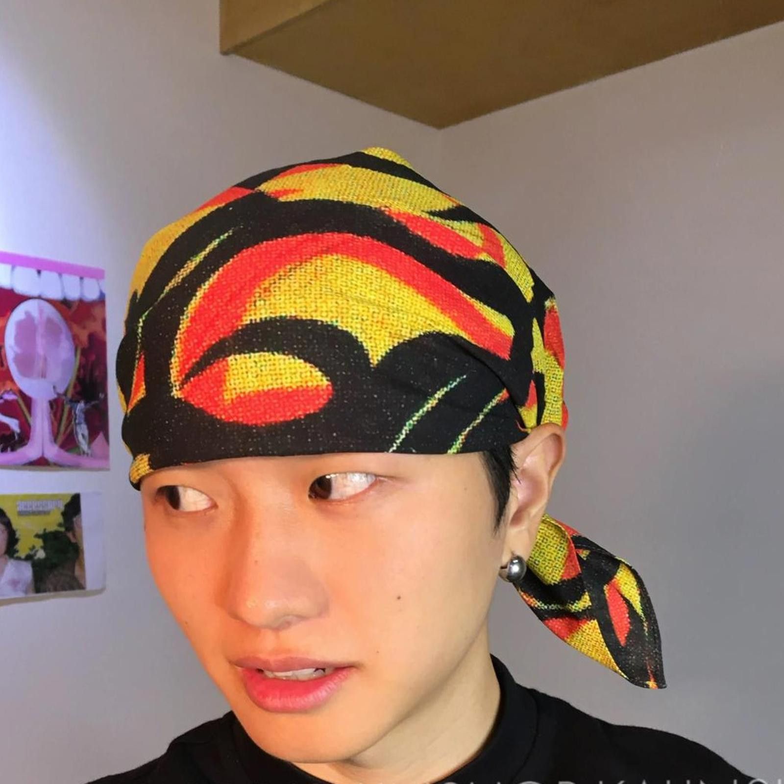 Japanese Brand Vintage Style Streetwear Tribal Graphic Bandana Size ONE SIZE - 2 Thumbnail