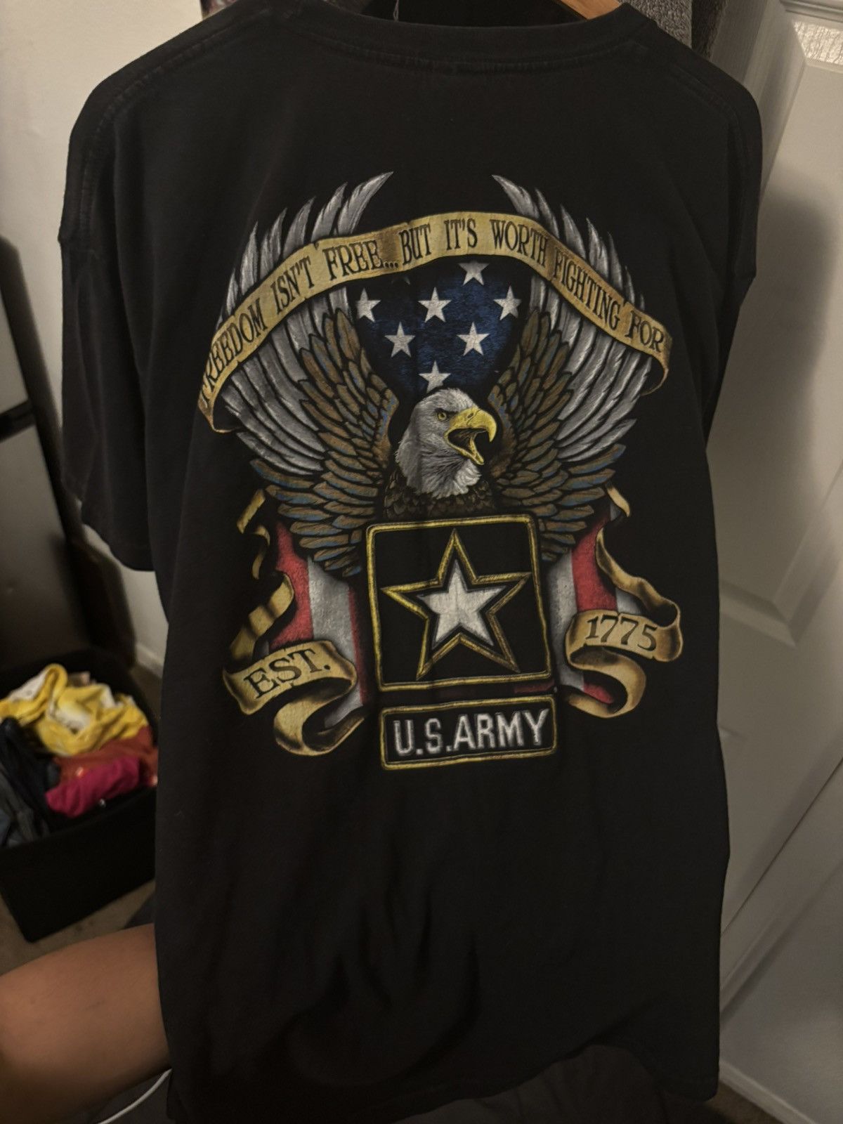Other Vintage U.S. Army Eagle Tee Size US XXL / EU 58 / 5 - 3 Thumbnail