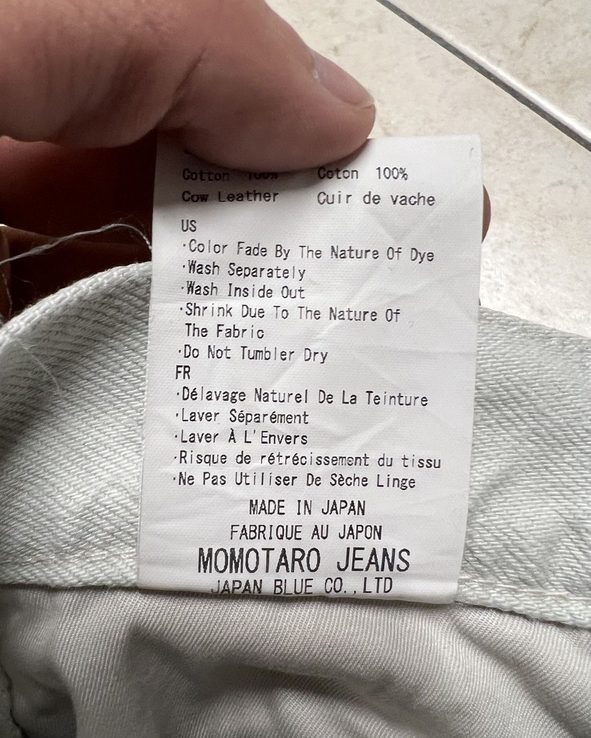 Momotaro Jeans Original Momotaro Jeans white colour Size US 38 / EU 54 - 7 Thumbnail