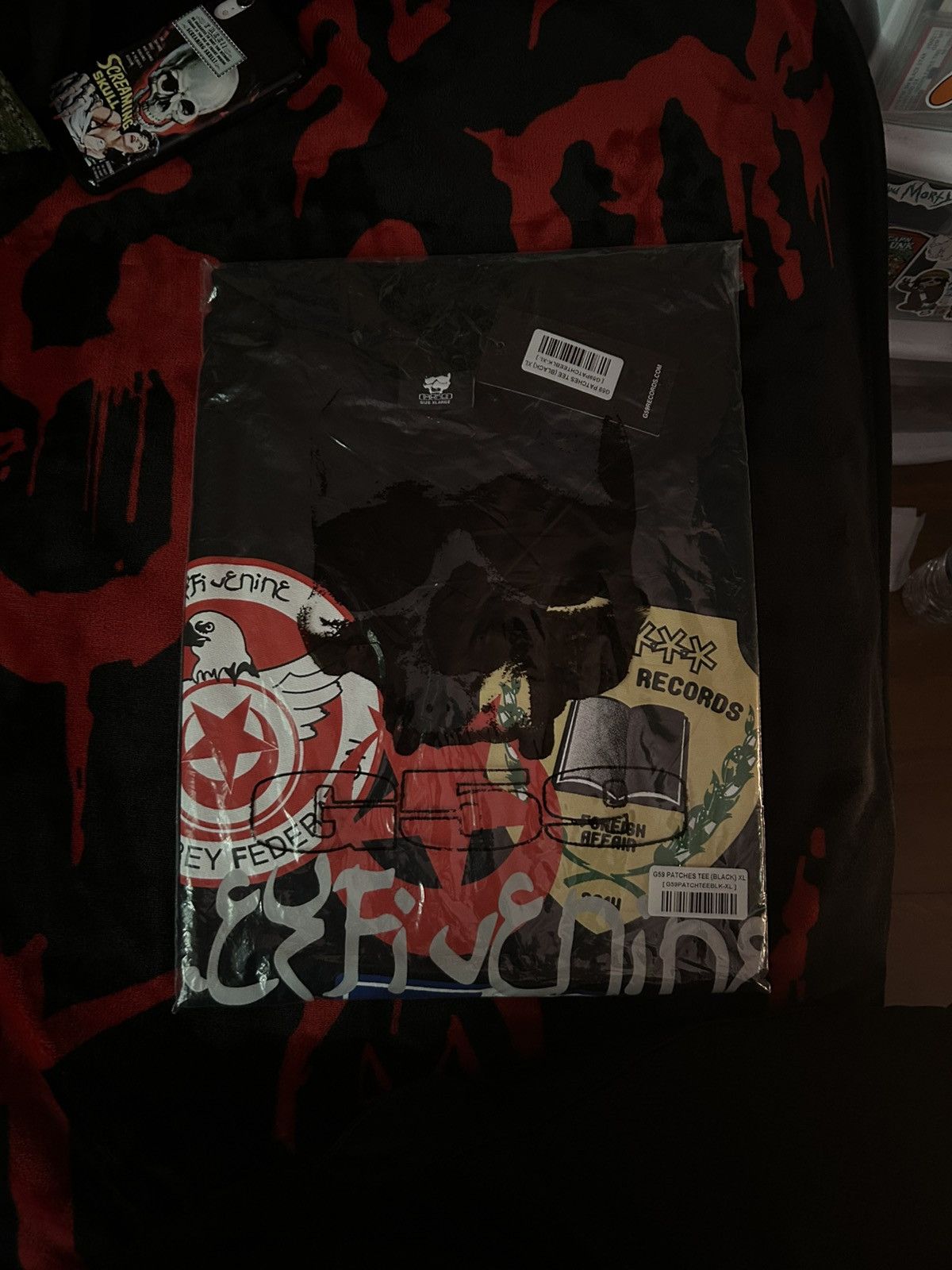 G59 Records G59Records-Patches Tee Size US XL / EU 56 / 4 - 2 Thumbnail