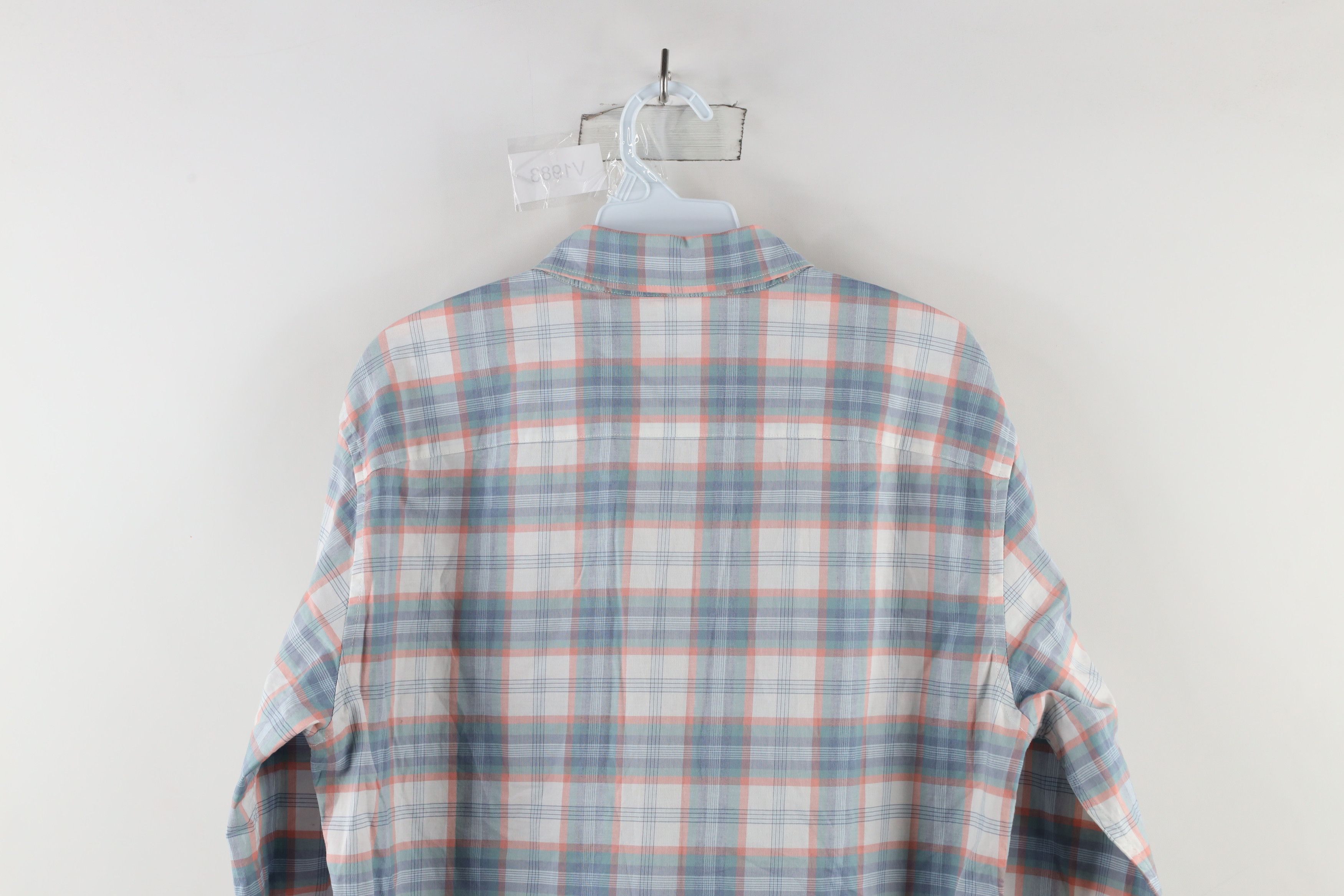 Bonobos × Vintage New Bonobos Fit Lightweight Collared Button Down Shirt Plaid Size US M / EU 48-50 / 2 - 9 Thumbnail