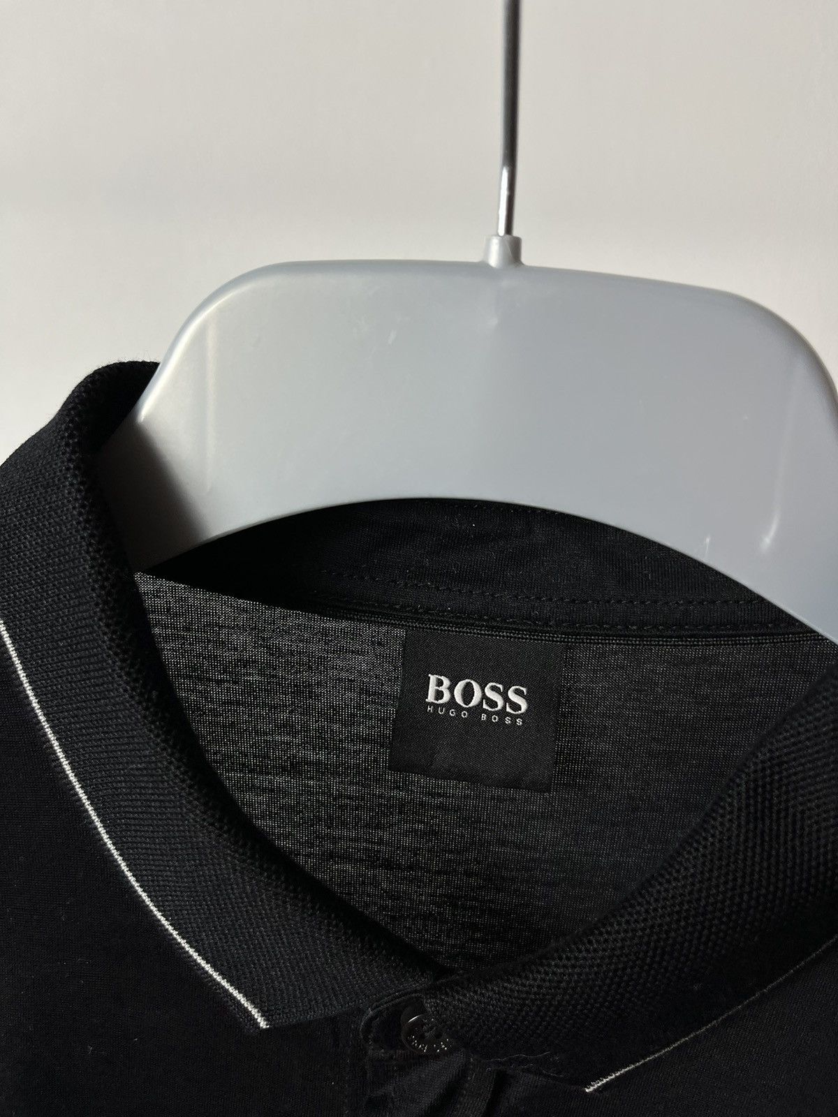 Hugo Boss Hugo Boss Men’s classic Button up Polo T Shirt tee Size US L / EU 52-54 / 3 - 5 Thumbnail