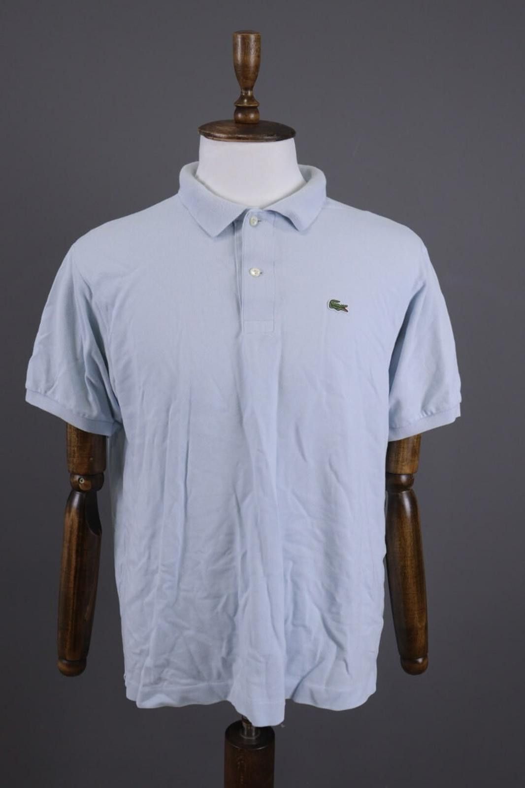 Lacoste Men Lacoste Sky Blue Summer Polo Shirt Size 6 / XL Size US M / EU 48-50 / 2 - 1 Thumbnail