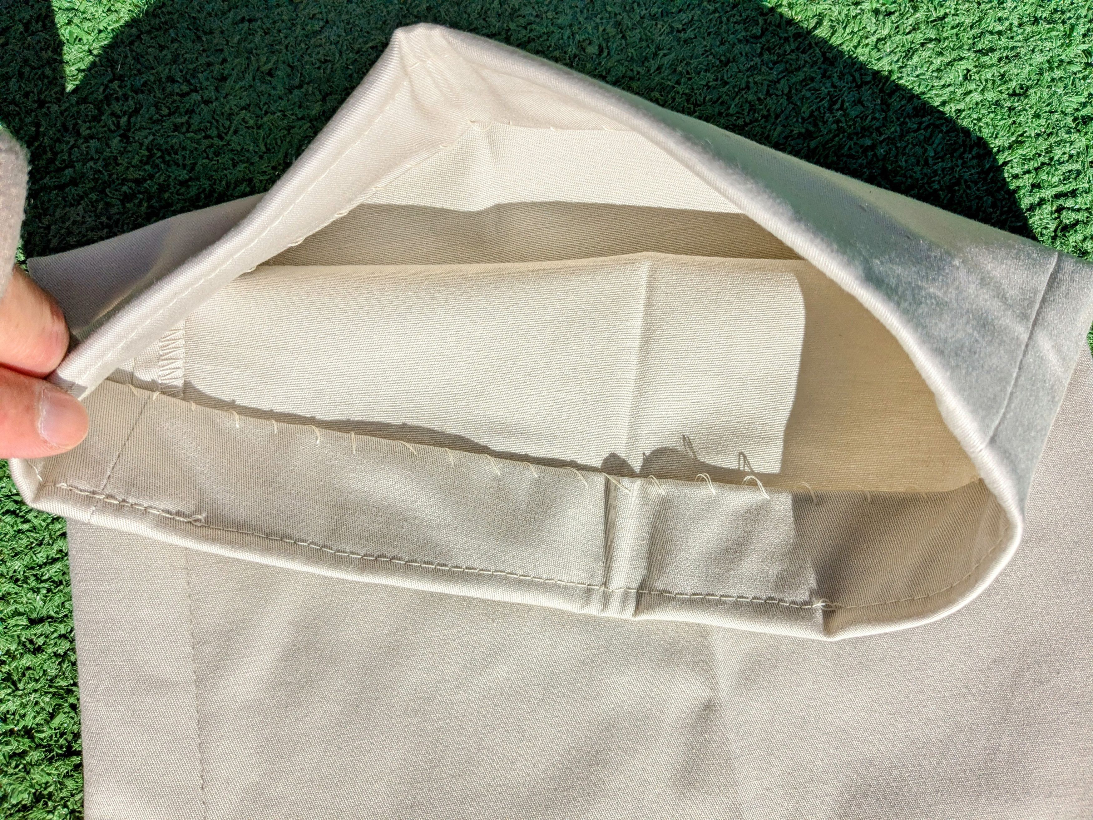 Liz Claiborne 90's Liz Claiborne Petite 8P Kylie HEMMED Relax Khaki Pants Size 30" / US 8 / IT 44 - 5 Thumbnail
