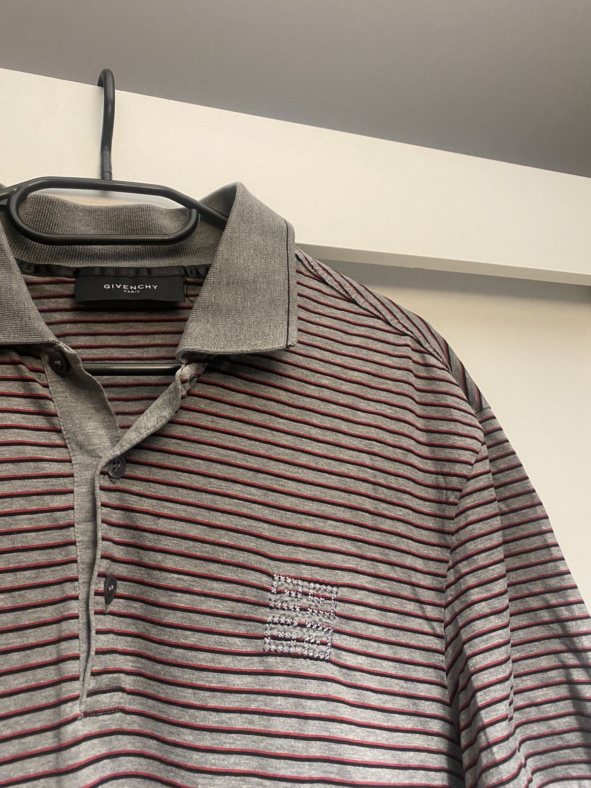 Givenchy Givenchy luxury polo shirt with logo on chest Size US XXL / EU 58 / 5 - 5 Thumbnail