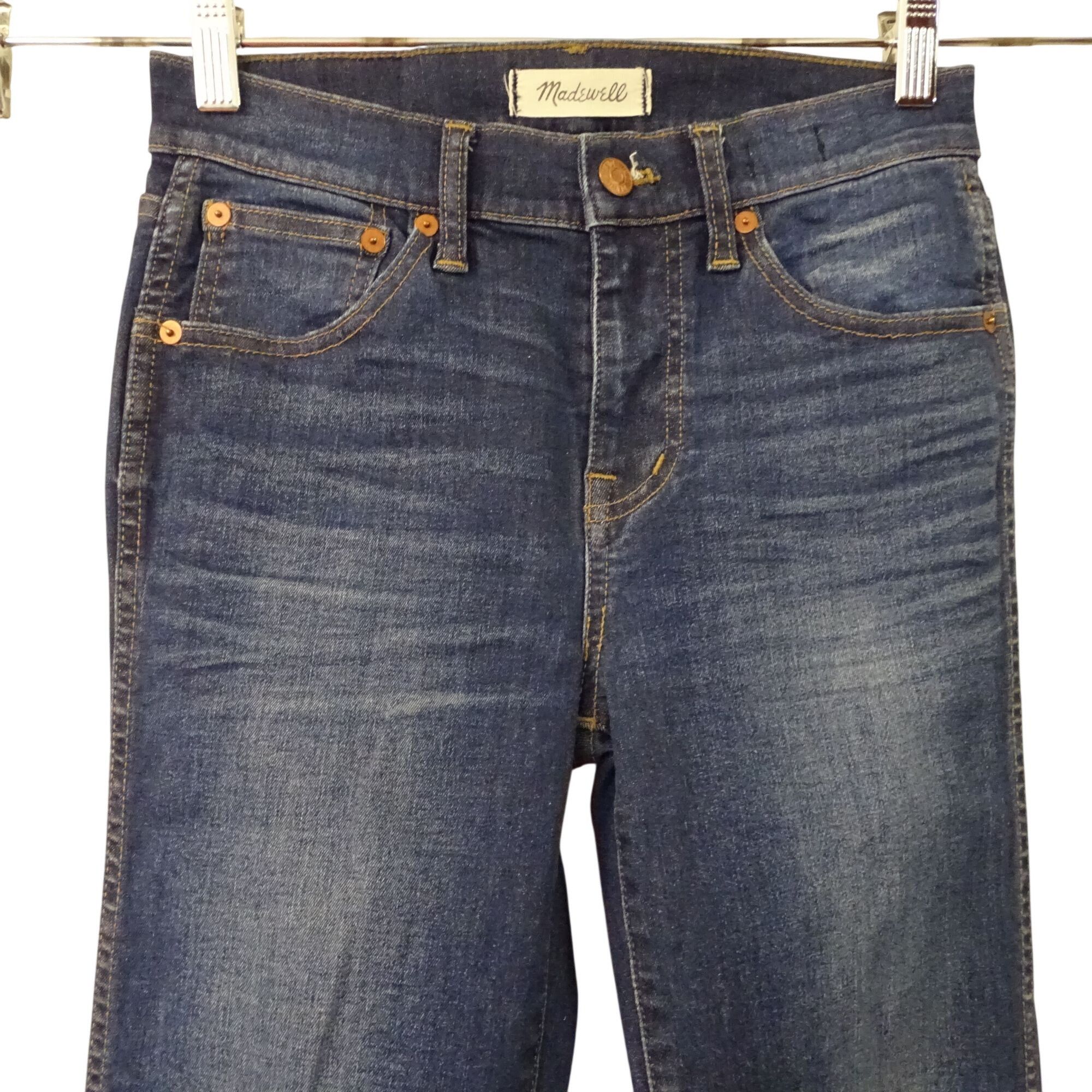 Madewell Madewell 9" High Rise Skinny Skinny Jeans Size 26 TALL Size 26" / US 2 / IT 38 - 2 Thumbnail